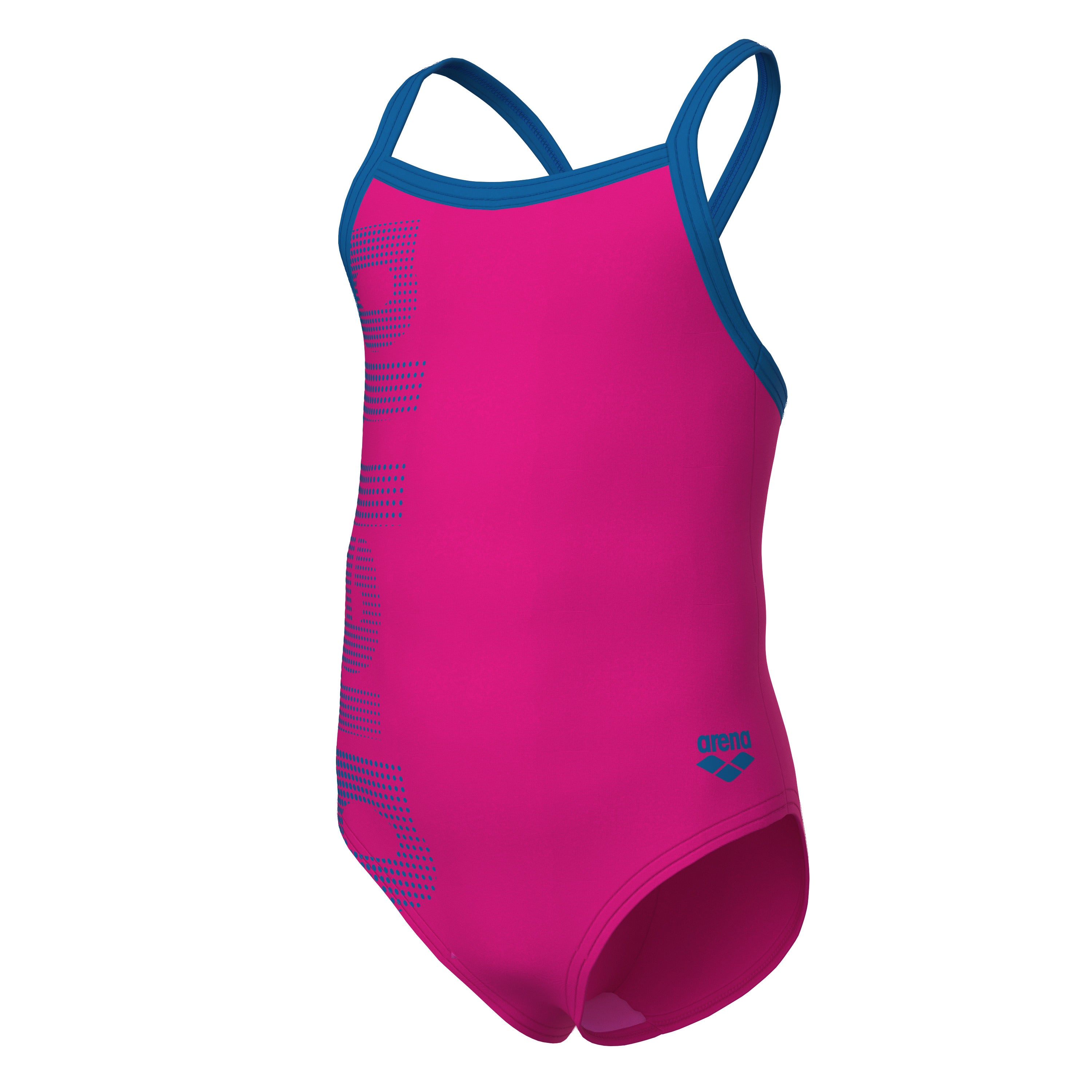 Little Girls Arena Logo Swimsuit