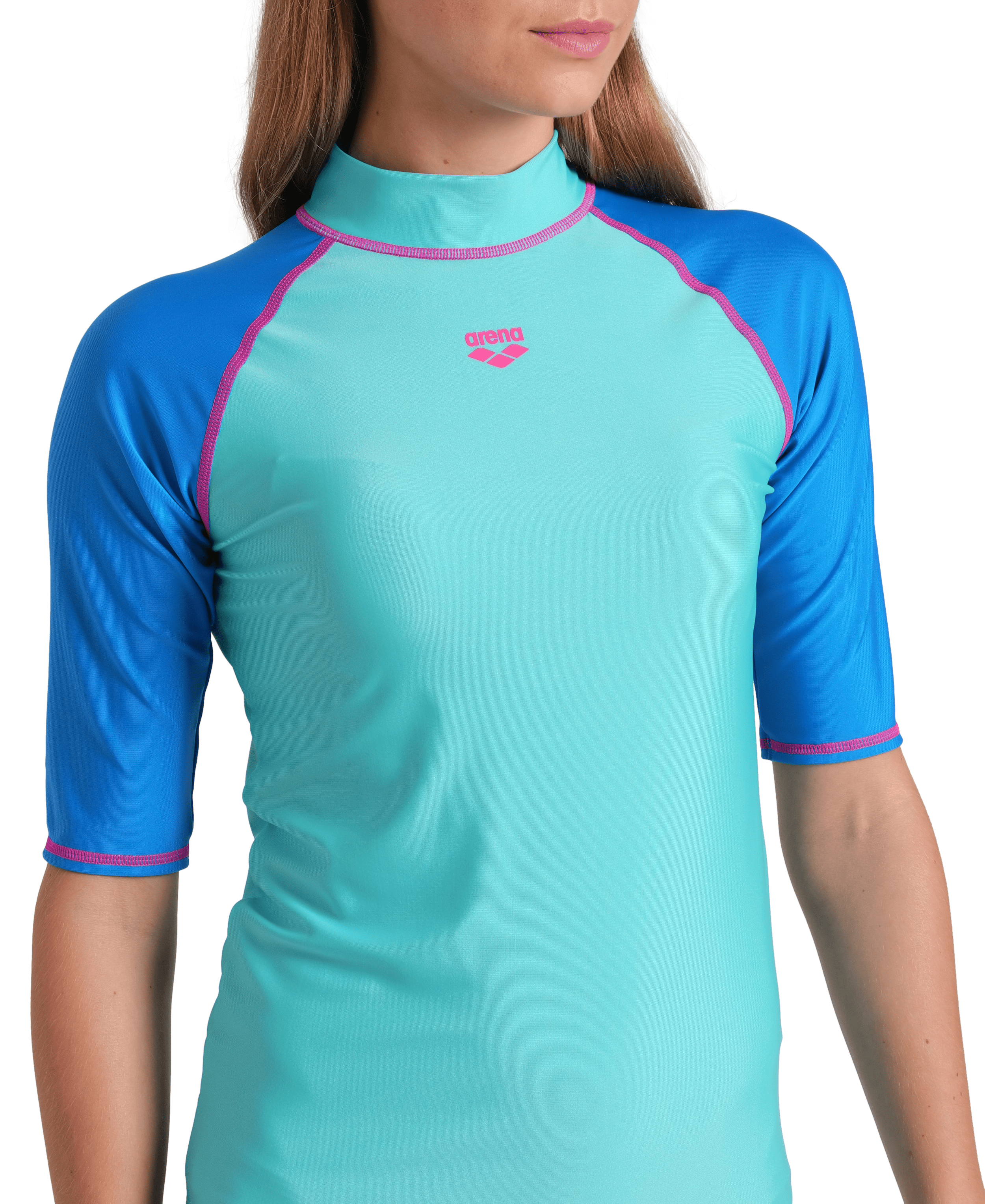 Womens Graphic Short Sleeve Rash Vest