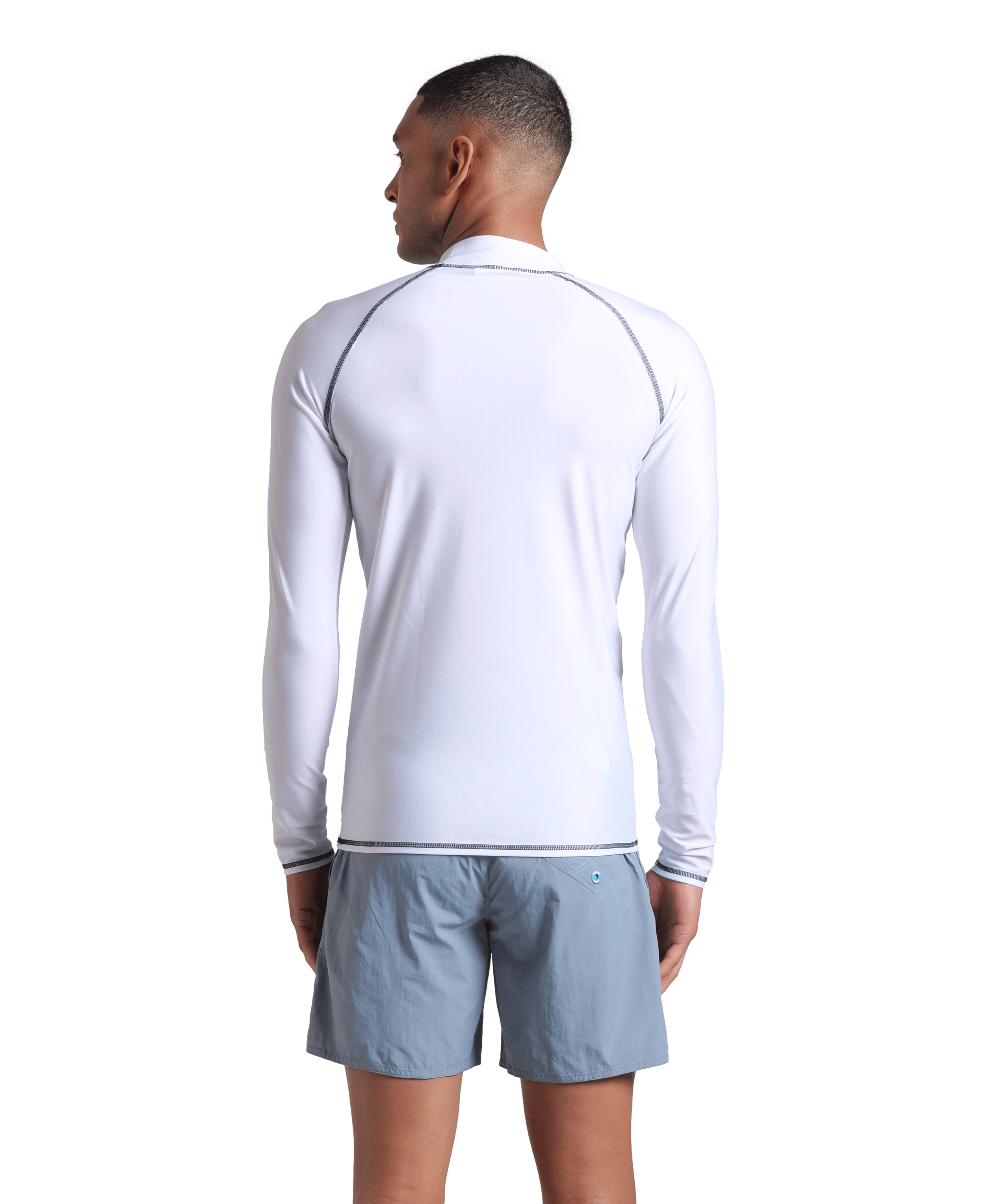 Mens Arena Graphic Longsleeve Rash Vest