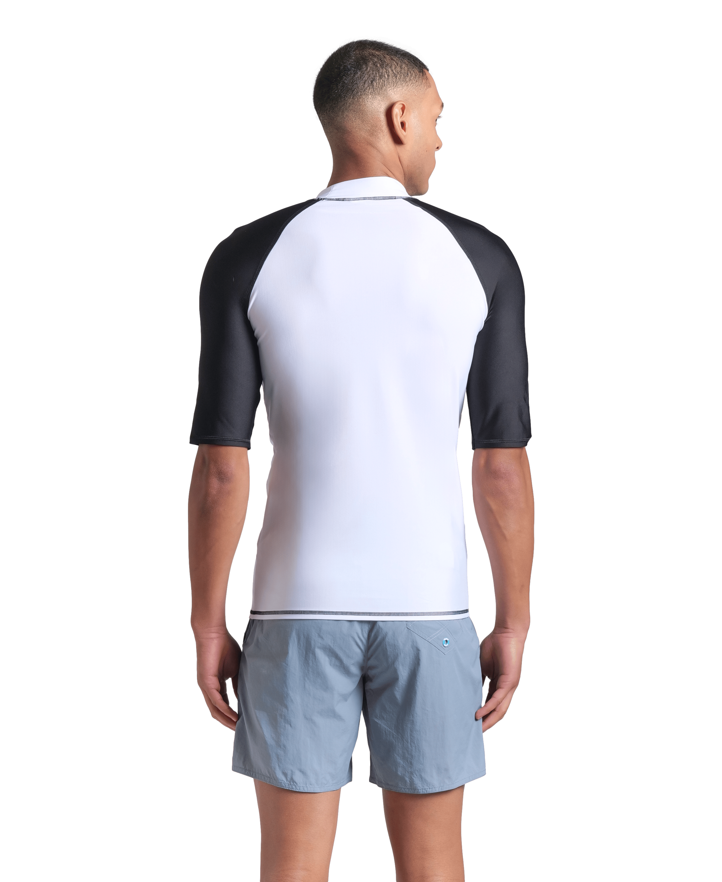 Mens Arena Graphic Short Sleeve Rash Vest