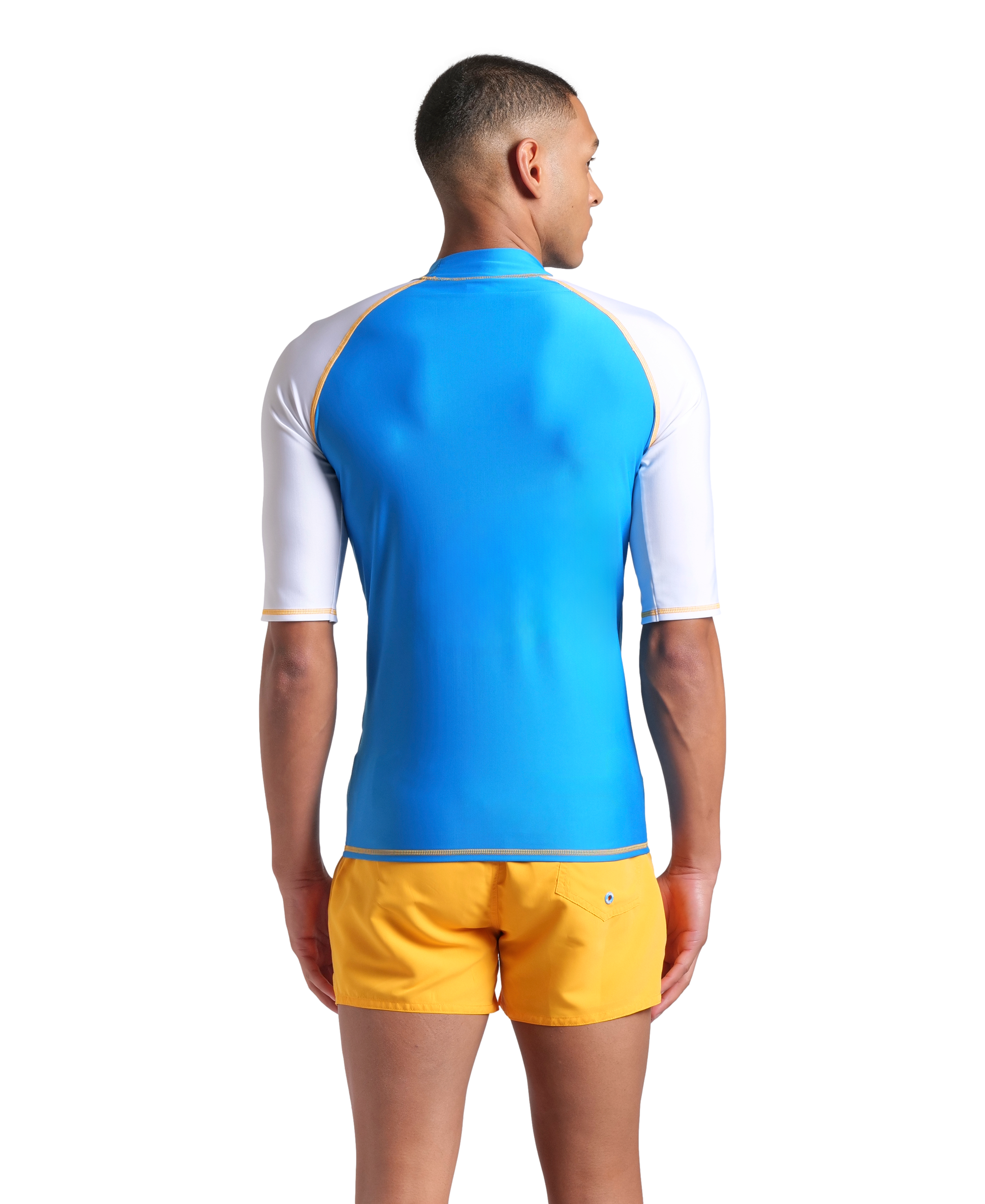 Mens Arena Graphic Short Sleeve Rash Vest