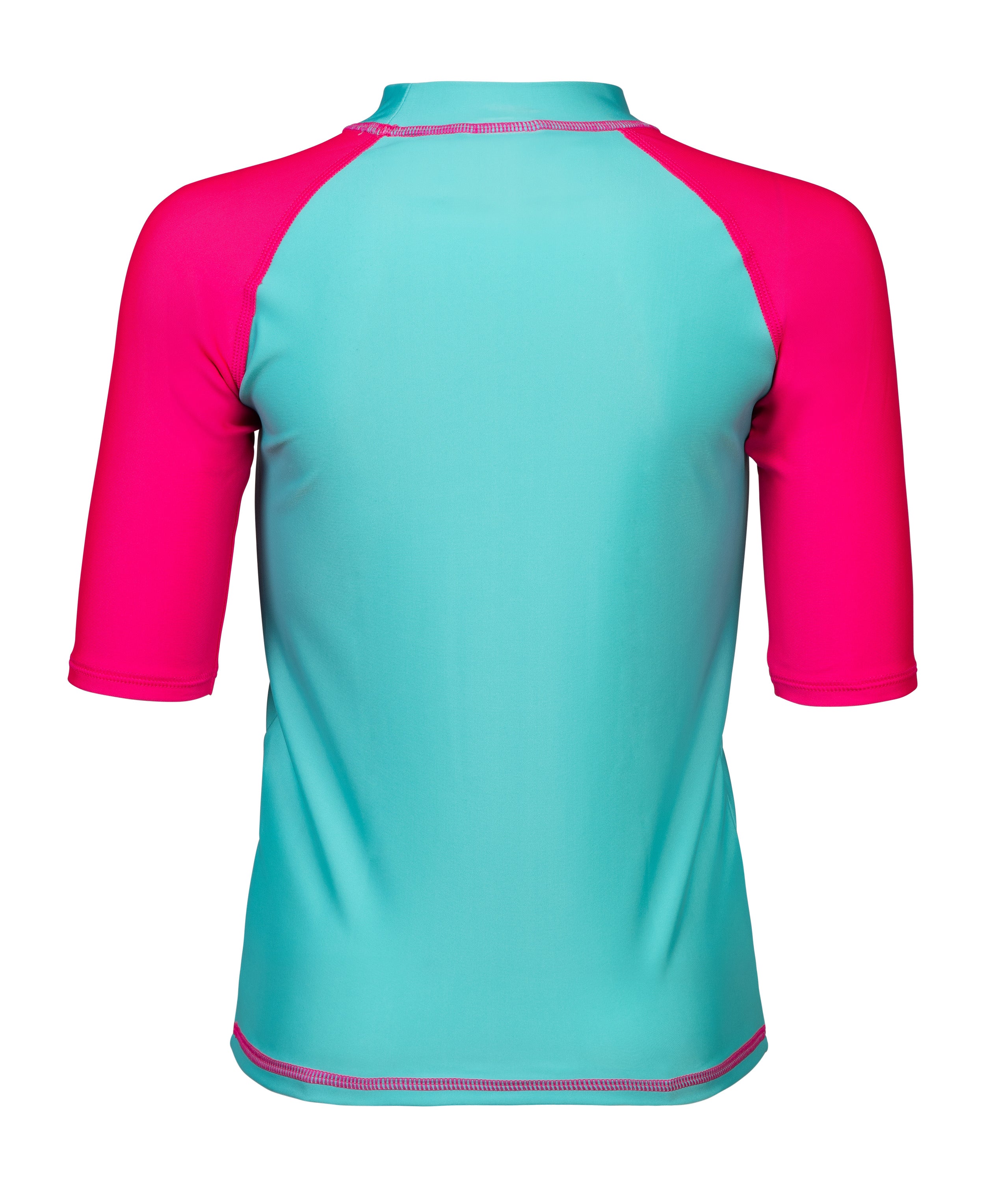Unisex Junior Colorblock Short Sleeve Rash Vest