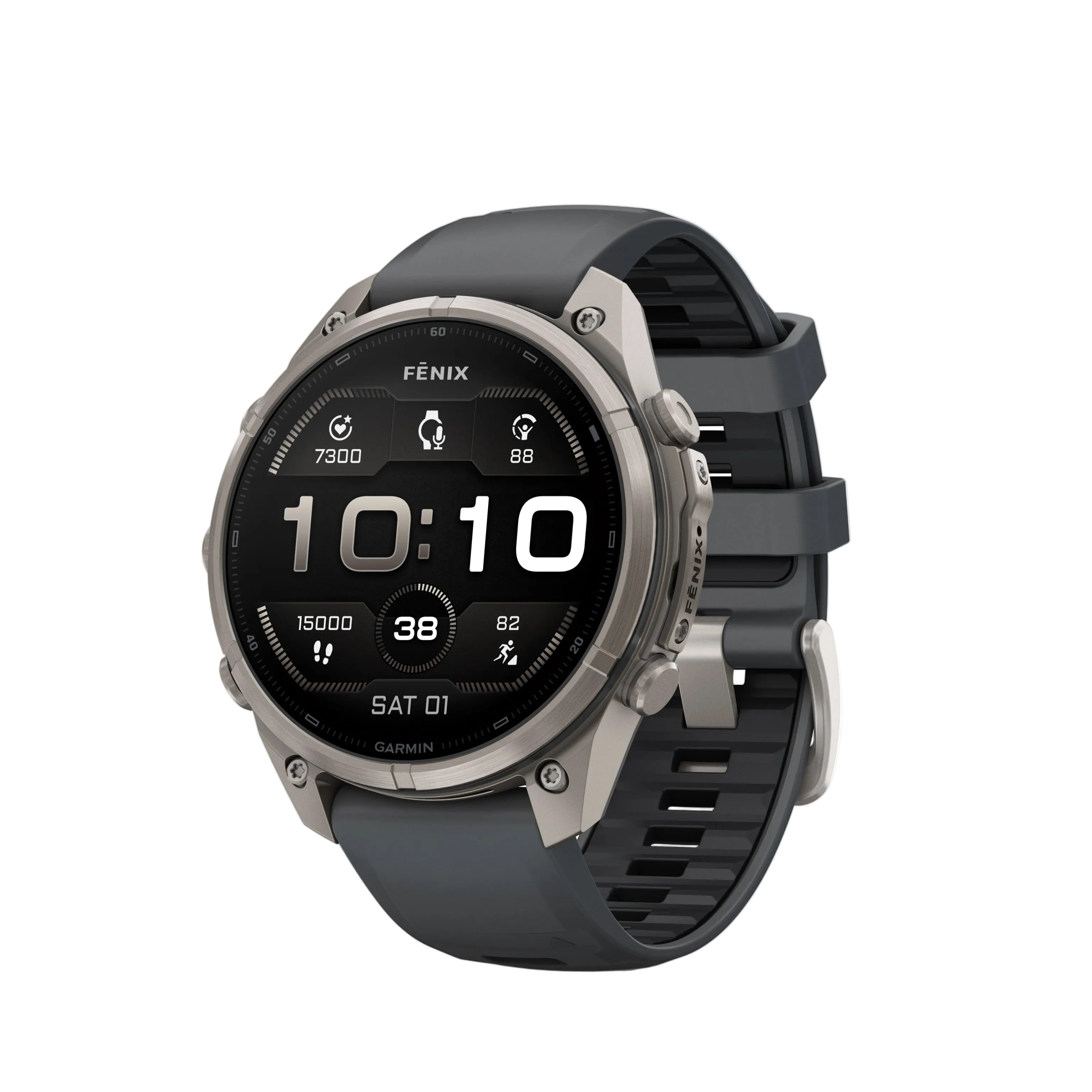 Fenix 9 Pro Amoled Titanium With Graphite Black Band 47 MM