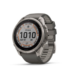 Fenix 9 Pro Solar LTE Titanium Grey Band Multisport Watch 51MM