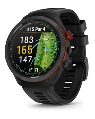 Approach S70 47 Mm Ceramic Bezel With Black Silicone Band