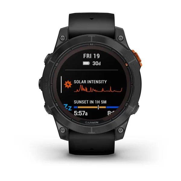 Fenix 7 Pro Solar Edition Slate Gray With Black Band