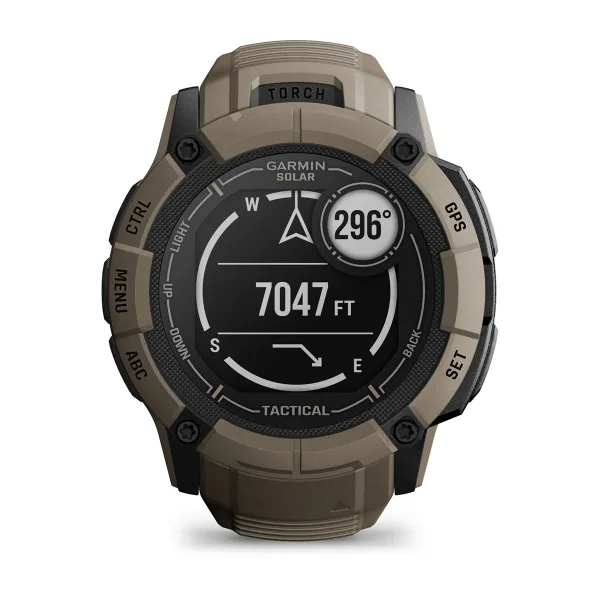 Instinct 2X Solar Coyote Tan Tactical Edition GPS Watch