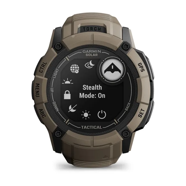 Instinct 2X Solar Coyote Tan Tactical Edition GPS Watch