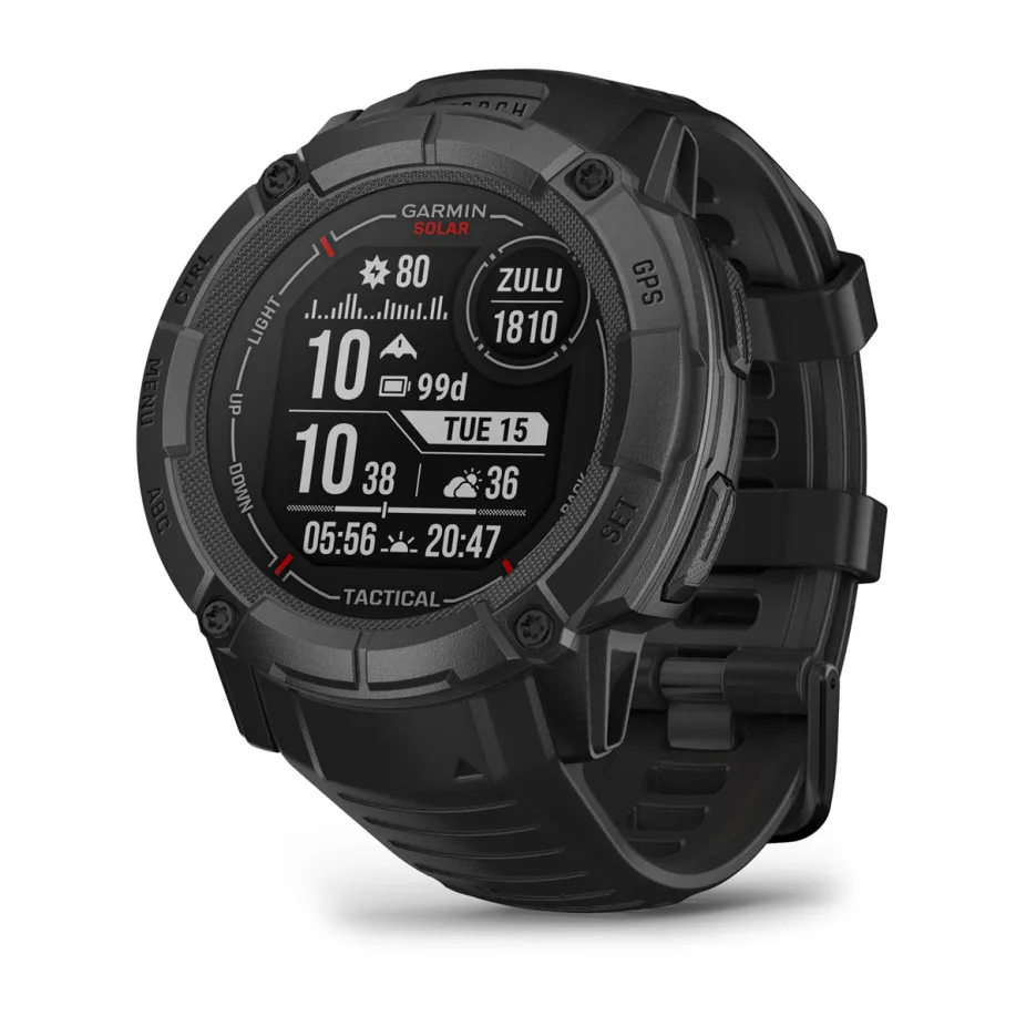 Instinct 2X Solar Tactical Edition Black GPS Smartwatch