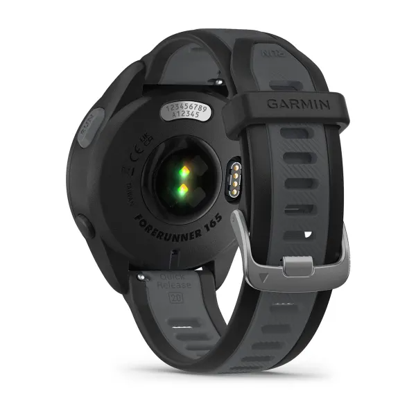Forerunner 165 Music GPS Black Slate Grey Running Watch
