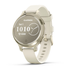 Lily 2 Active Lunar Gold With Bone Silicone Band Smartwatch