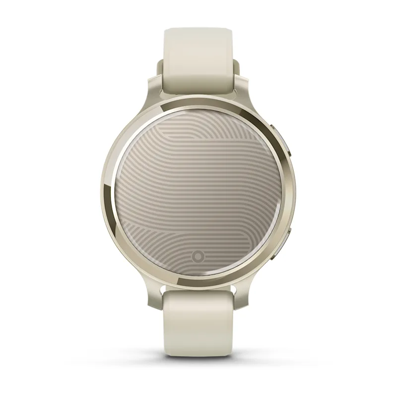 Lily 2 Active Lunar Gold With Bone Silicone Band Smartwatch