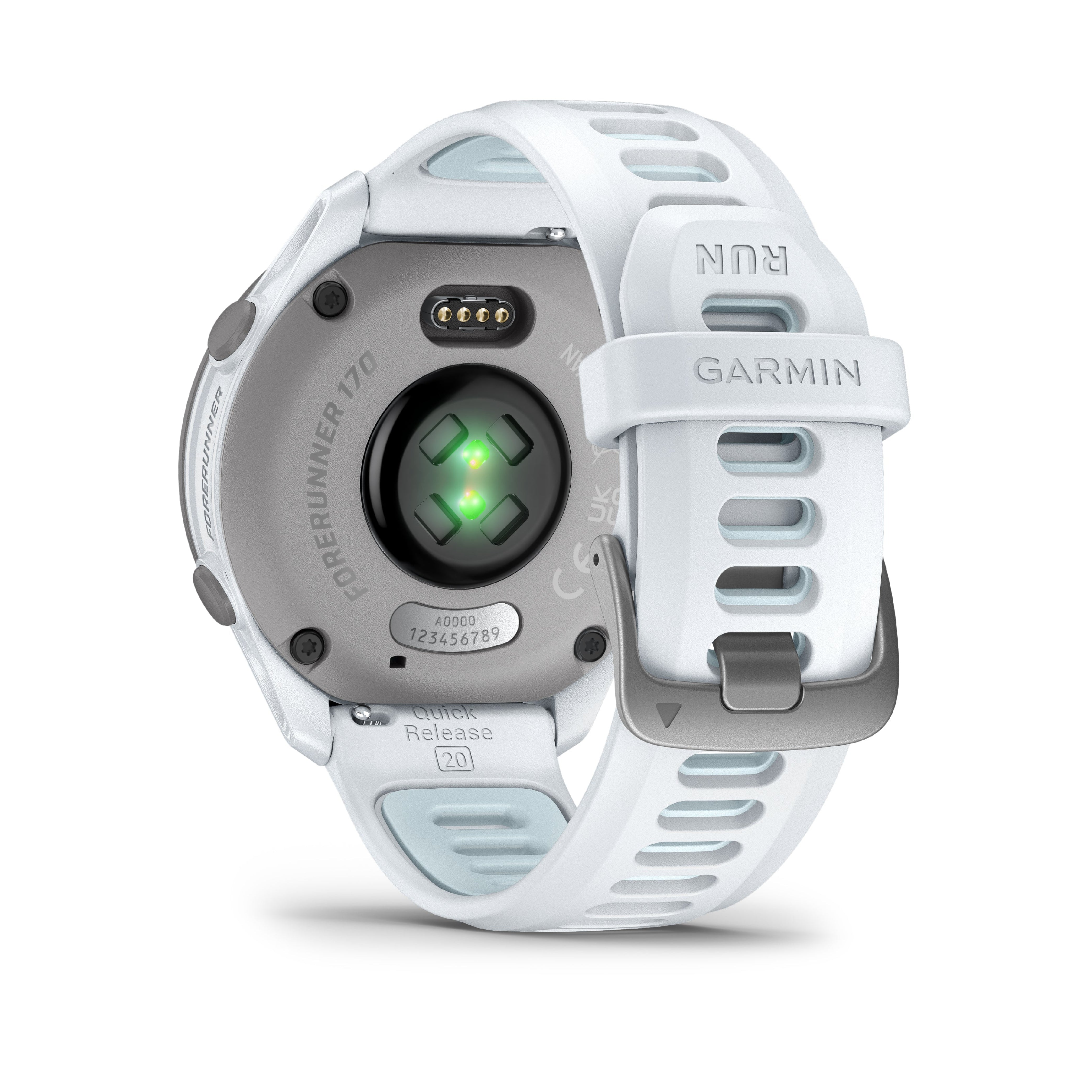 Forerunner 170 Music GPS Whitestone Cloud Blue Running Watch