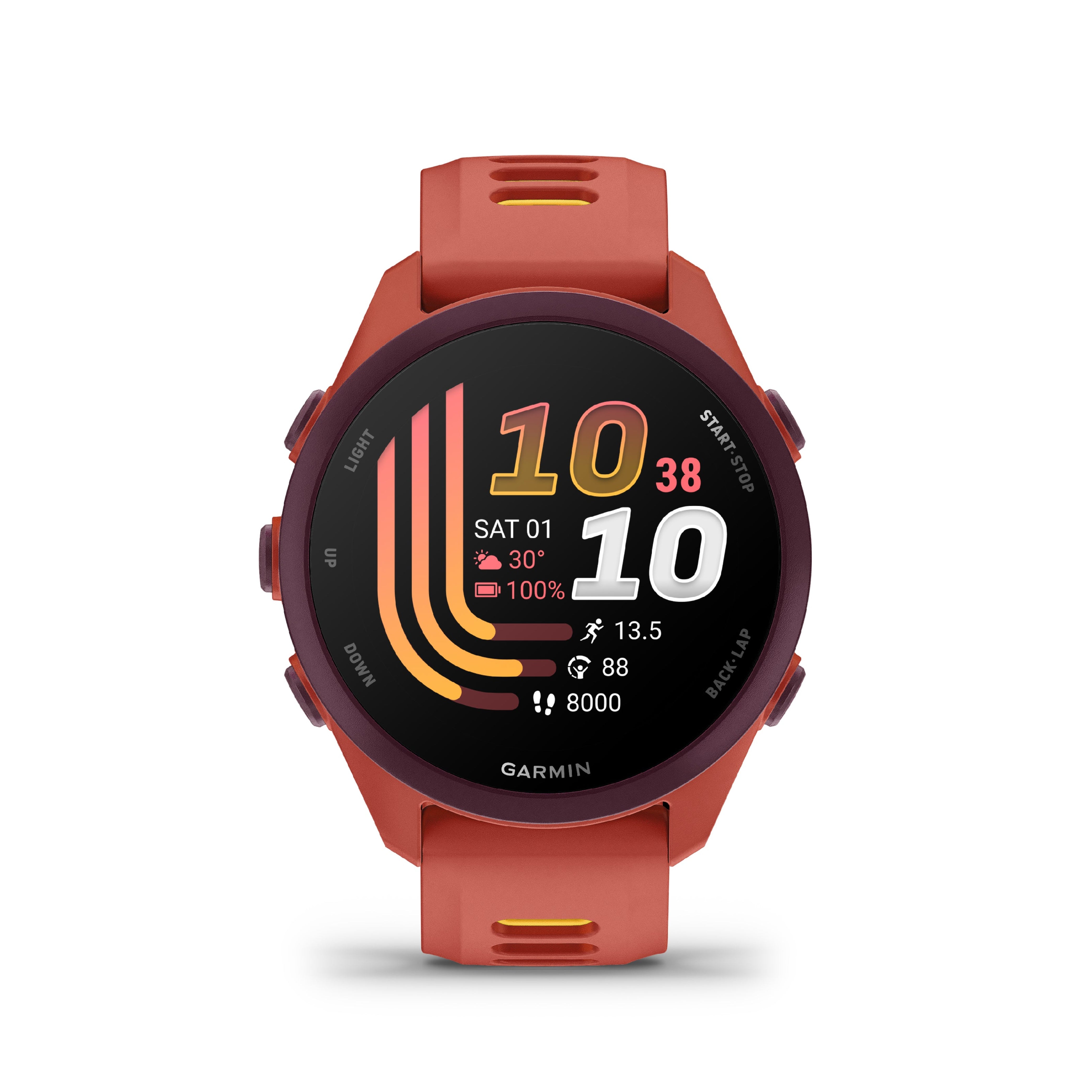 Forerunner 170 Music GPS Red Pink Mango Running Watch