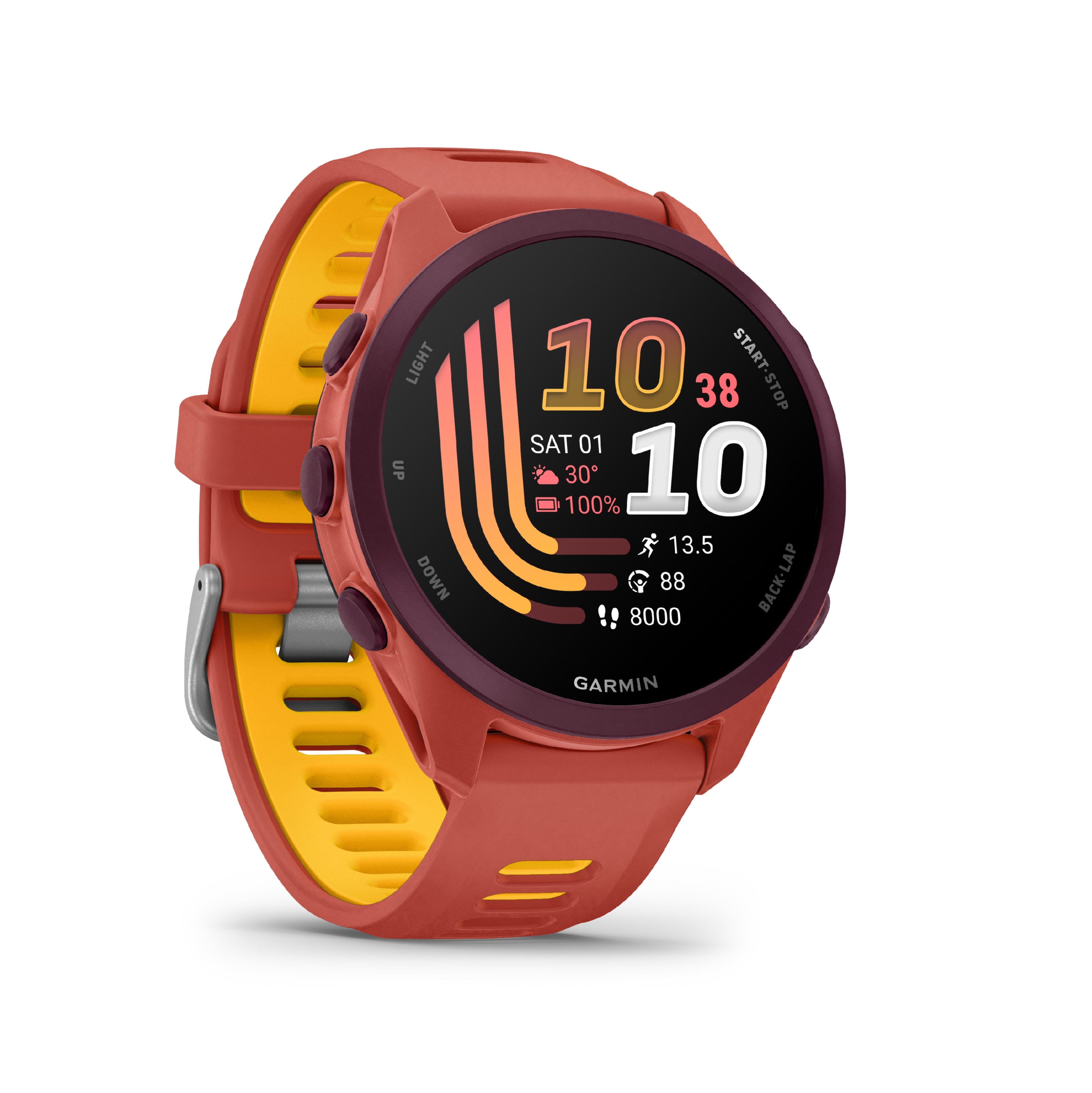 Forerunner 170 Music GPS Red Pink Mango Running Watch