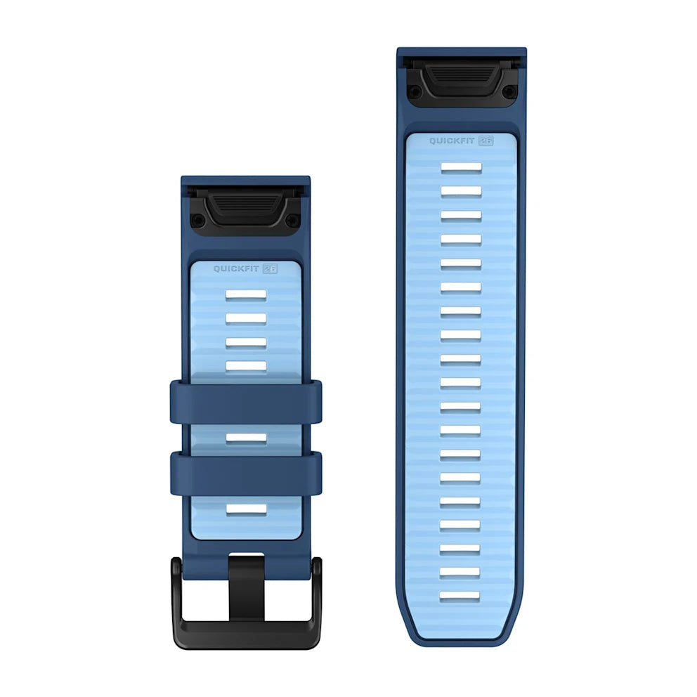 Fenix 9 Pro QuickFit Tidal Blue Ice Blue Silicon Band 26 MM