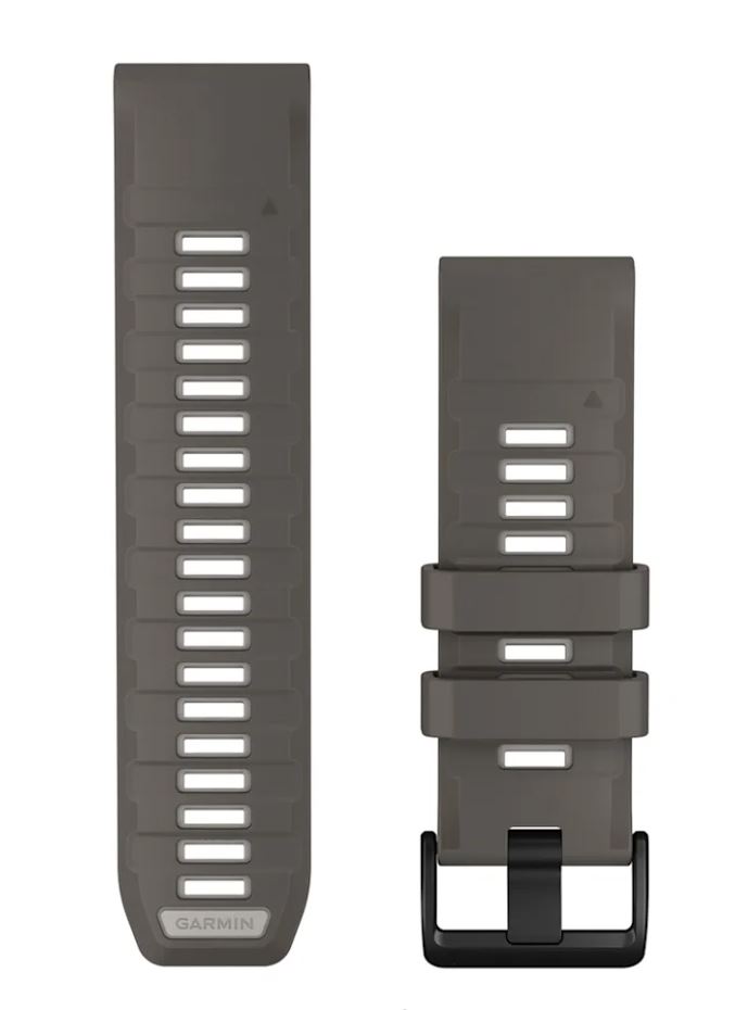 Fenix 9 Pro QuickFit Pebble Silver Gray Silicone Band 26 MM