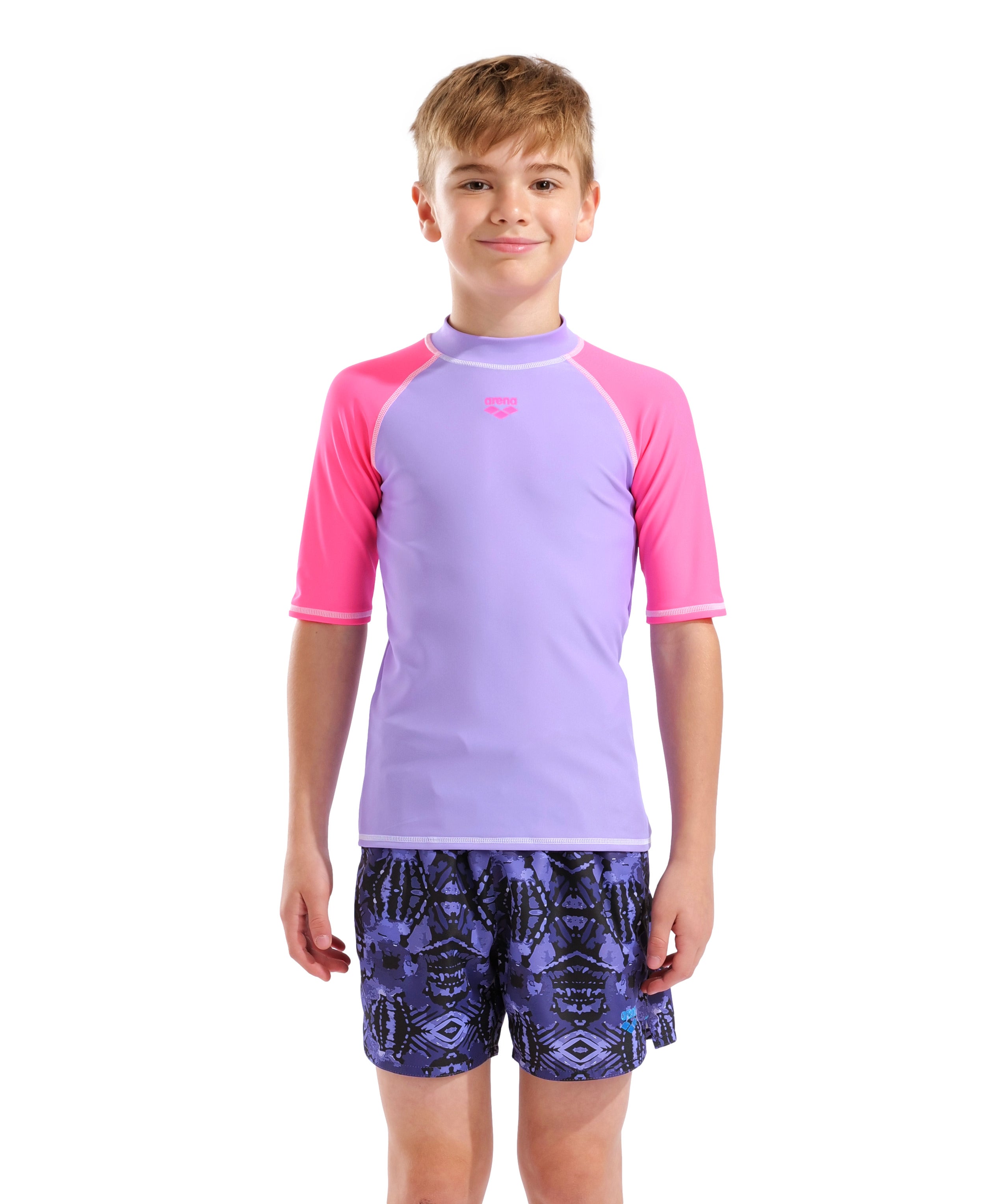 Junior Unisex Rash Vest Short Sleeve Graphic