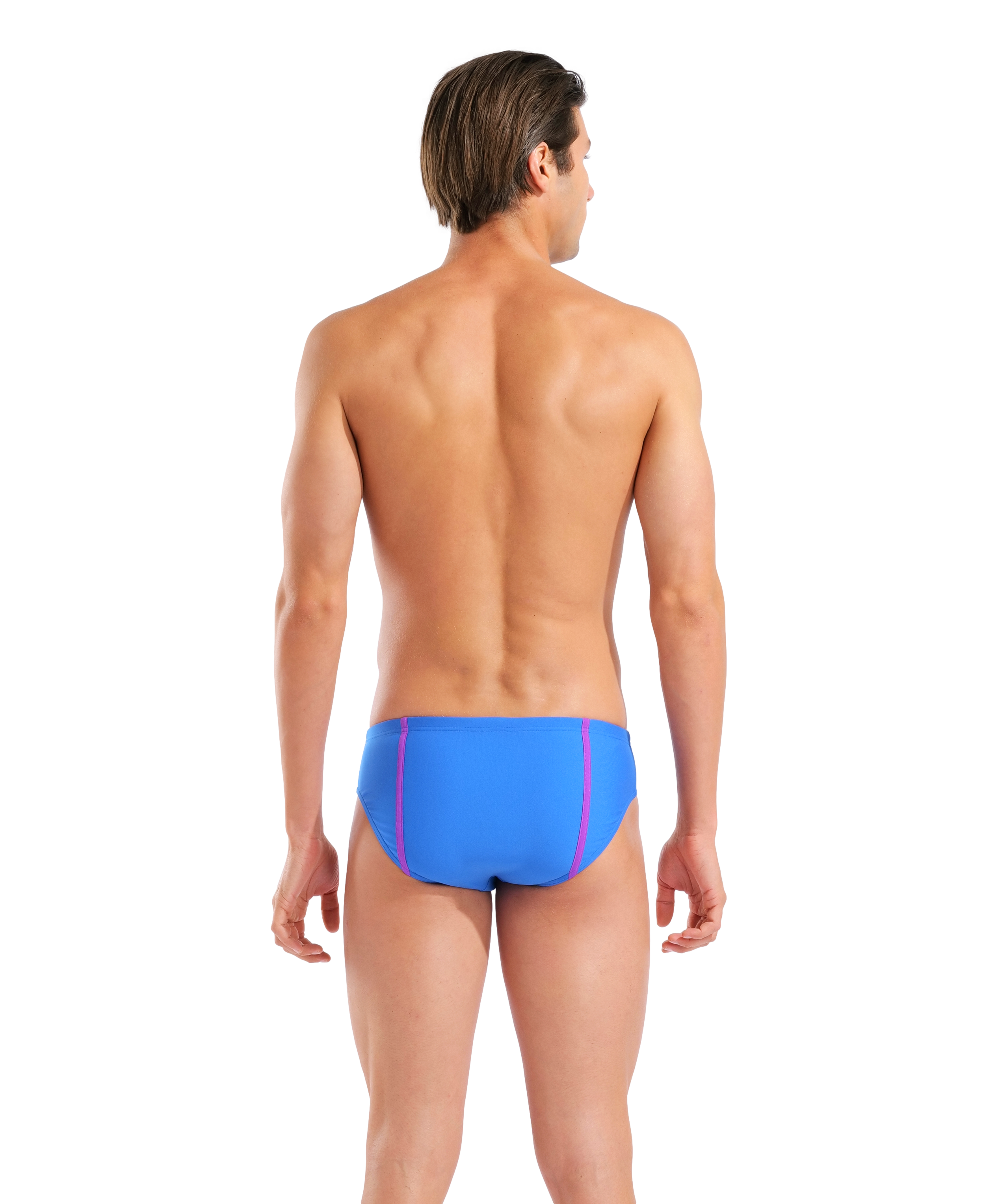 Mens Solid Swim Briefs