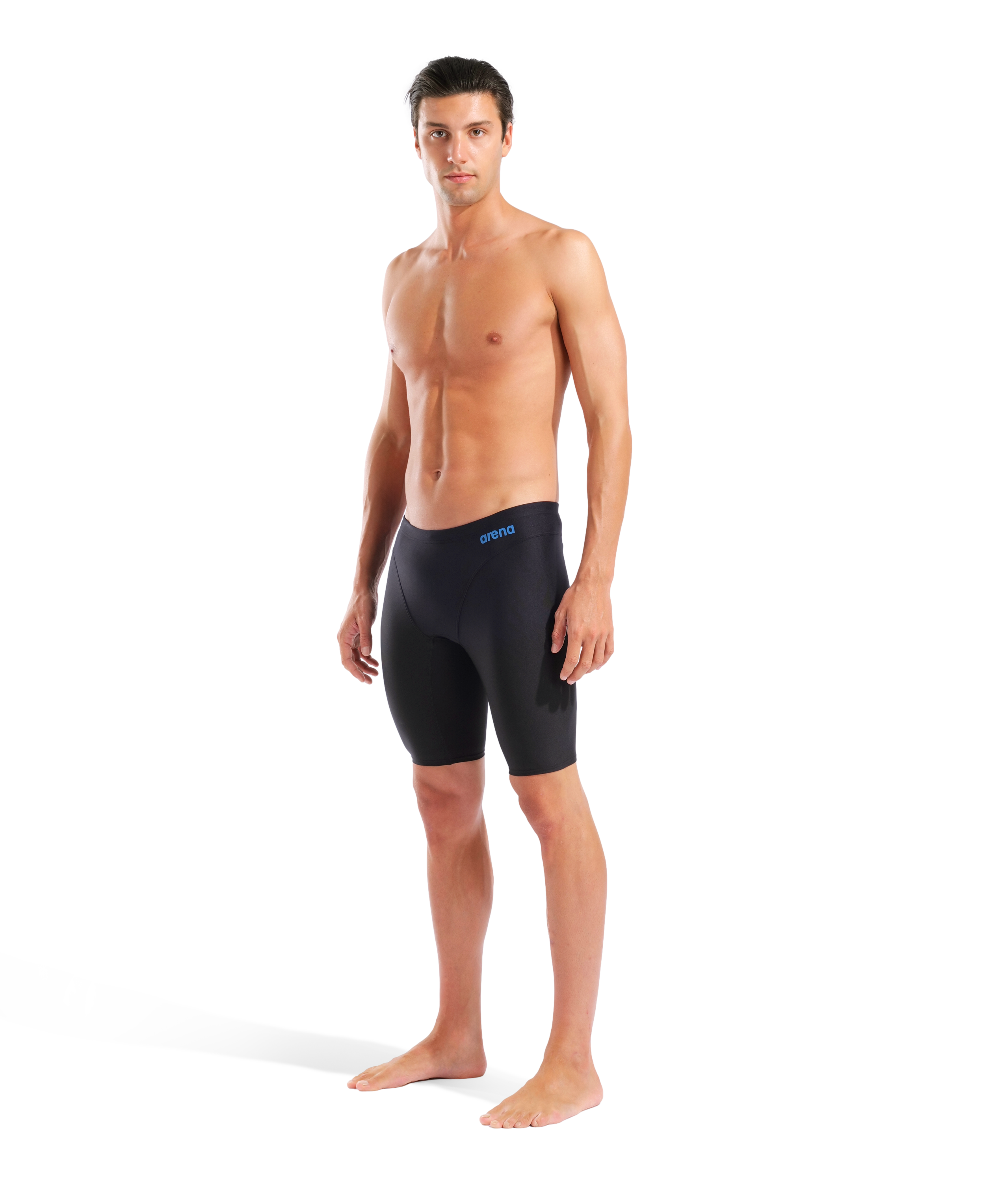Mens Solid Swim Jammer