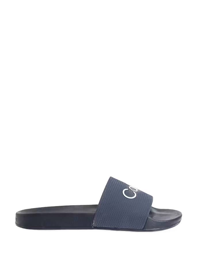 Shop Mens Pool Slide Rubber Slide From Calvin Klein Online - GO SPORT UAE