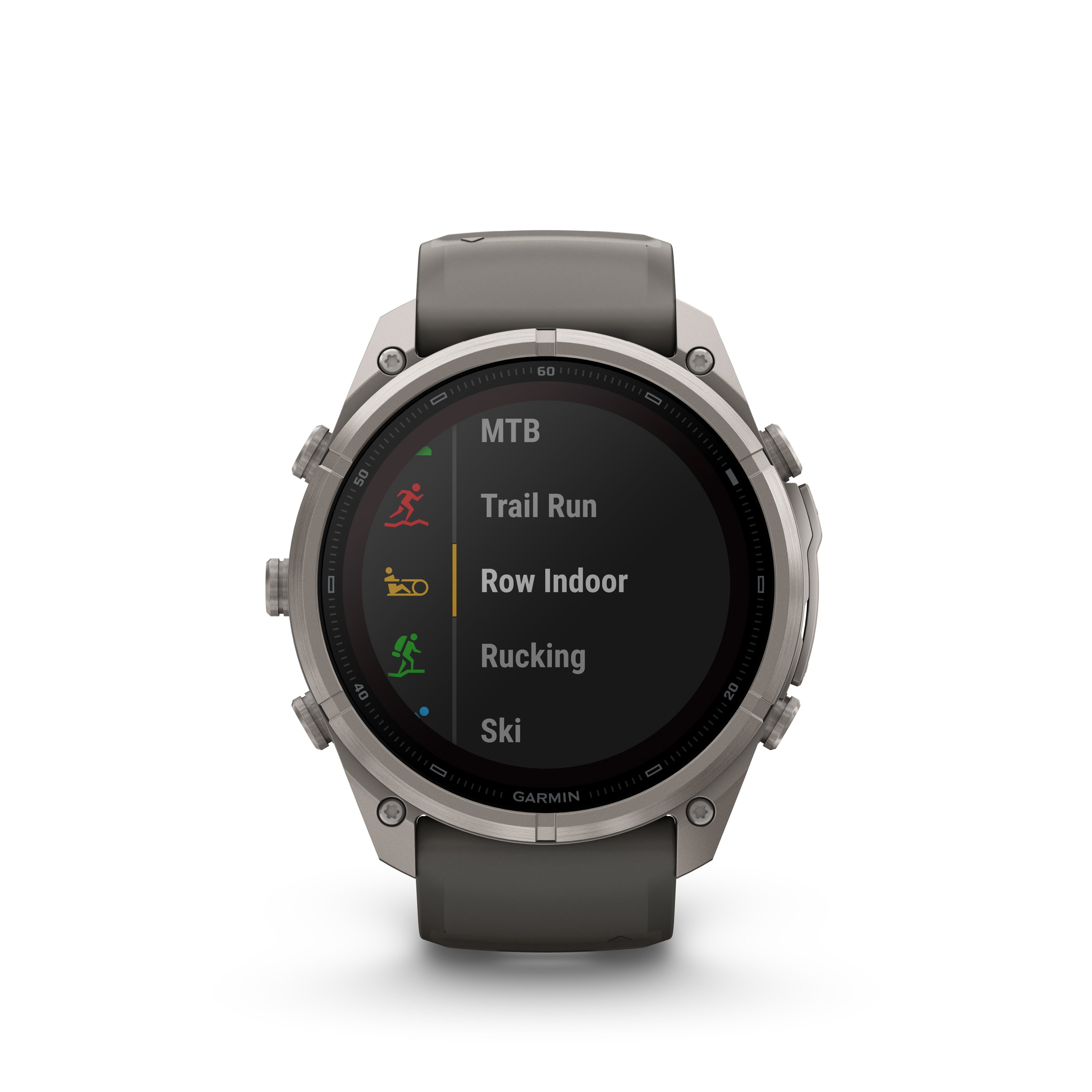 Fenix 9 Pro Solar LTE Titanium Grey Band Multisport Watch 51MM