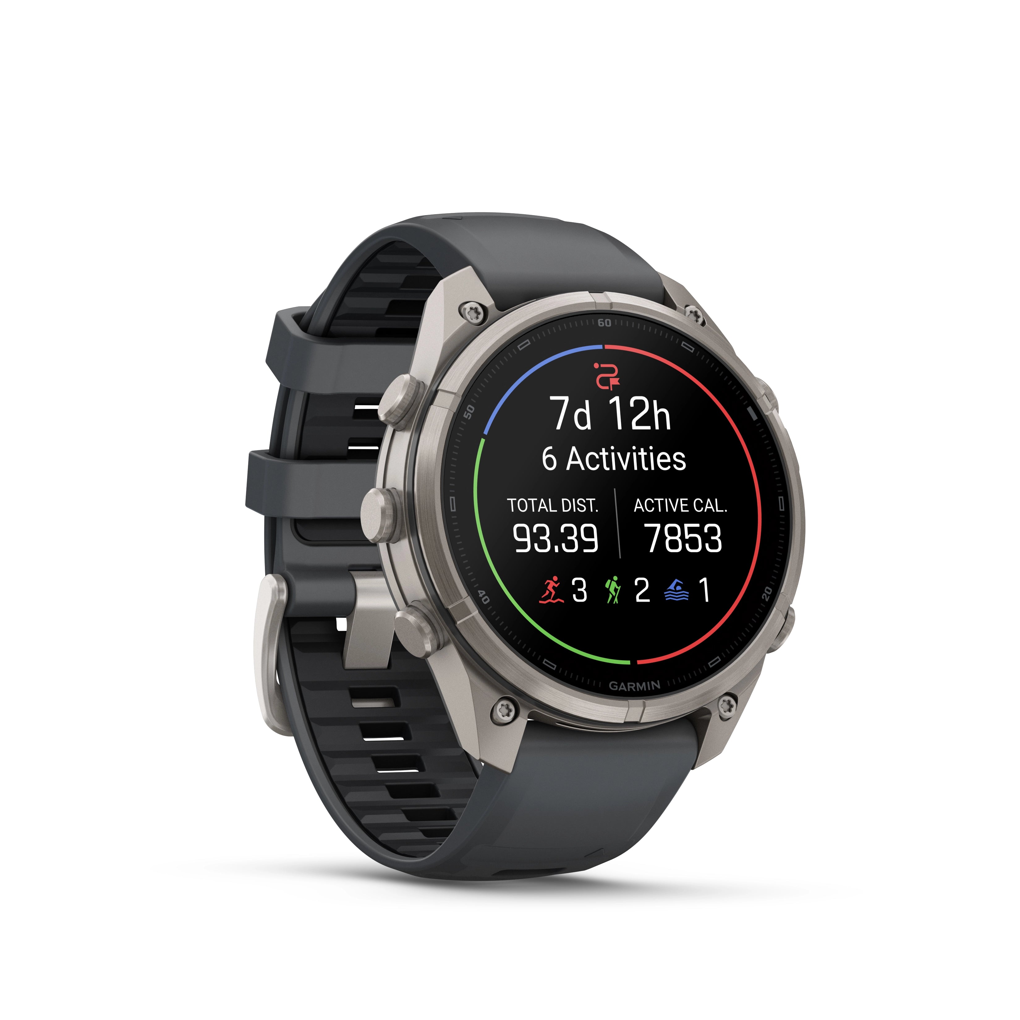 Fenix 9 Pro Amoled Titanium With Graphite Black Band 47 MM
