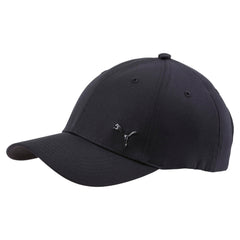 Unisex Metal Logo Adjustable Cap