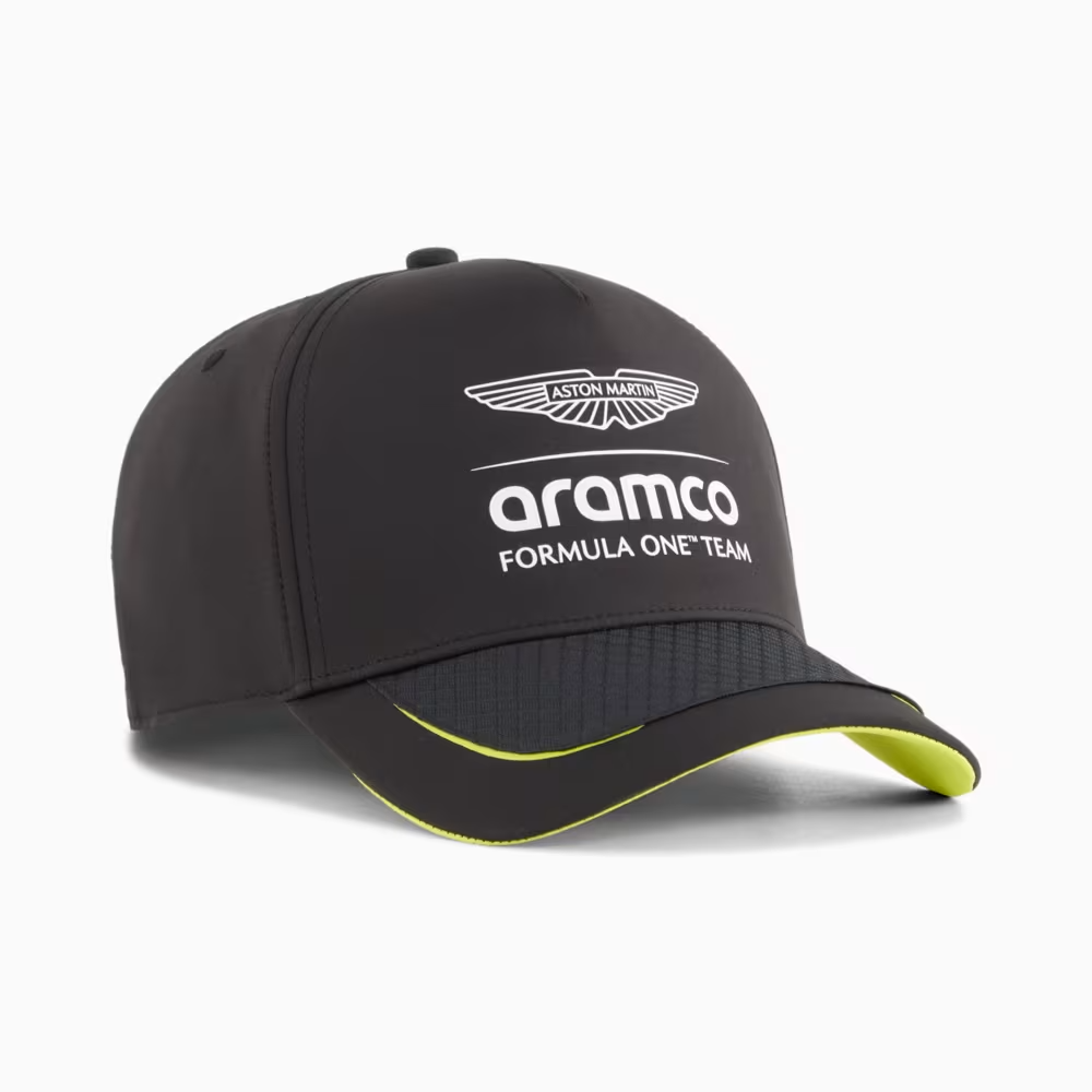 Mens Aston Martin F1 Team Adjustable Cap