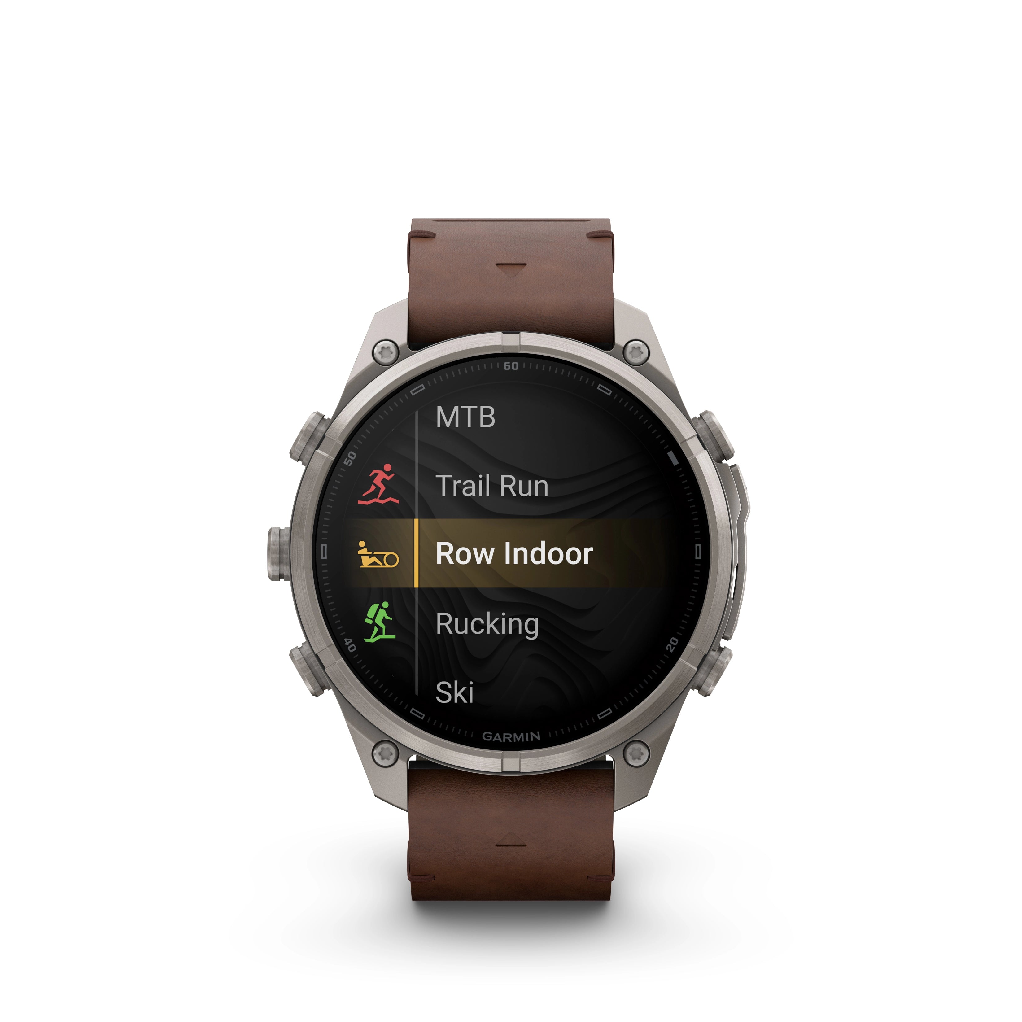 Fenix 9 Pro Amoled LTE Titanium Leather Silicon Bands 47 MM