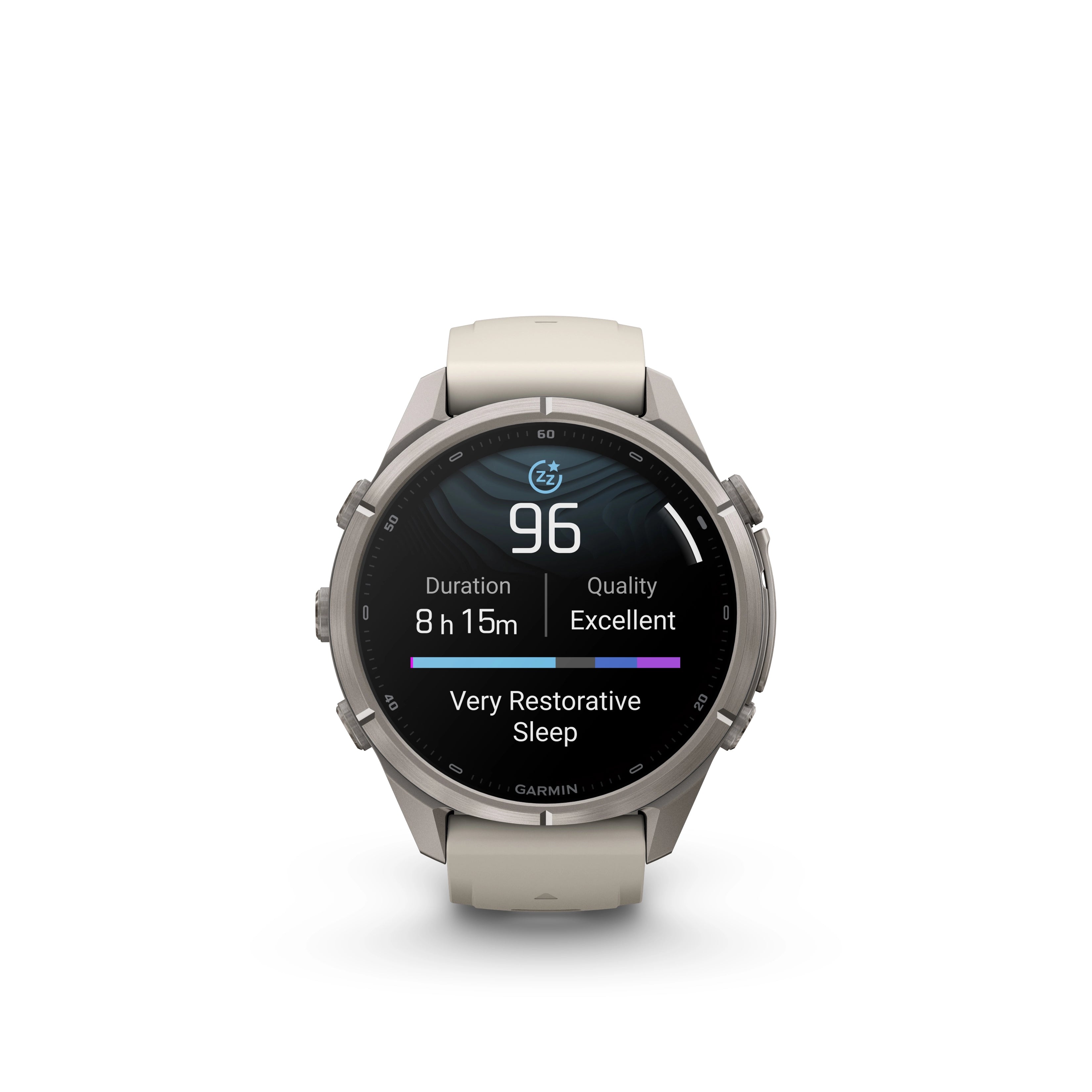 Fenix 9 Pro Amoled Titanium With Fog Grey Band 43 MM
