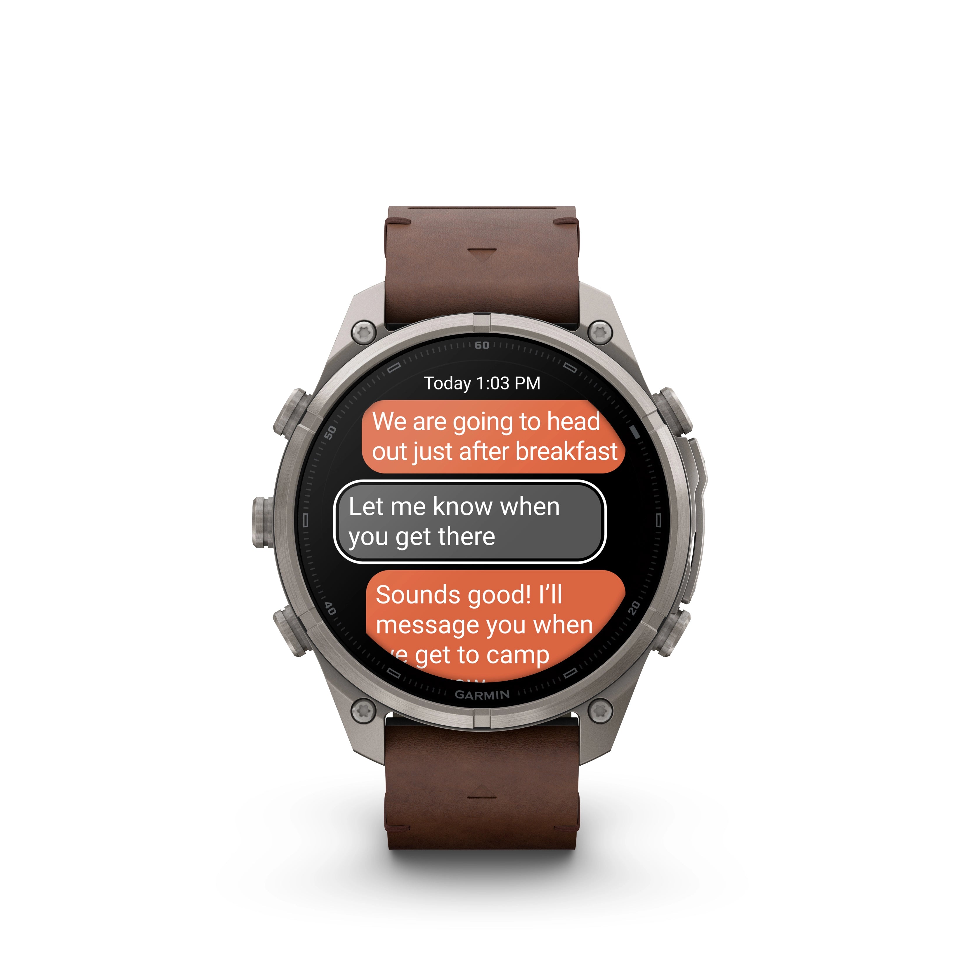 Fenix 9 Pro Amoled LTE Titanium Leather Silicon Bands 47 MM