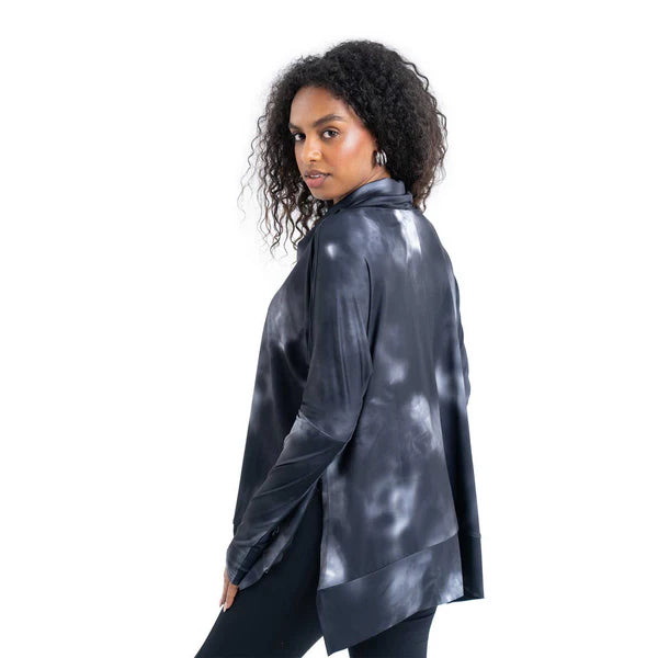 Womens Humble Power Hajar Side Split Shirt