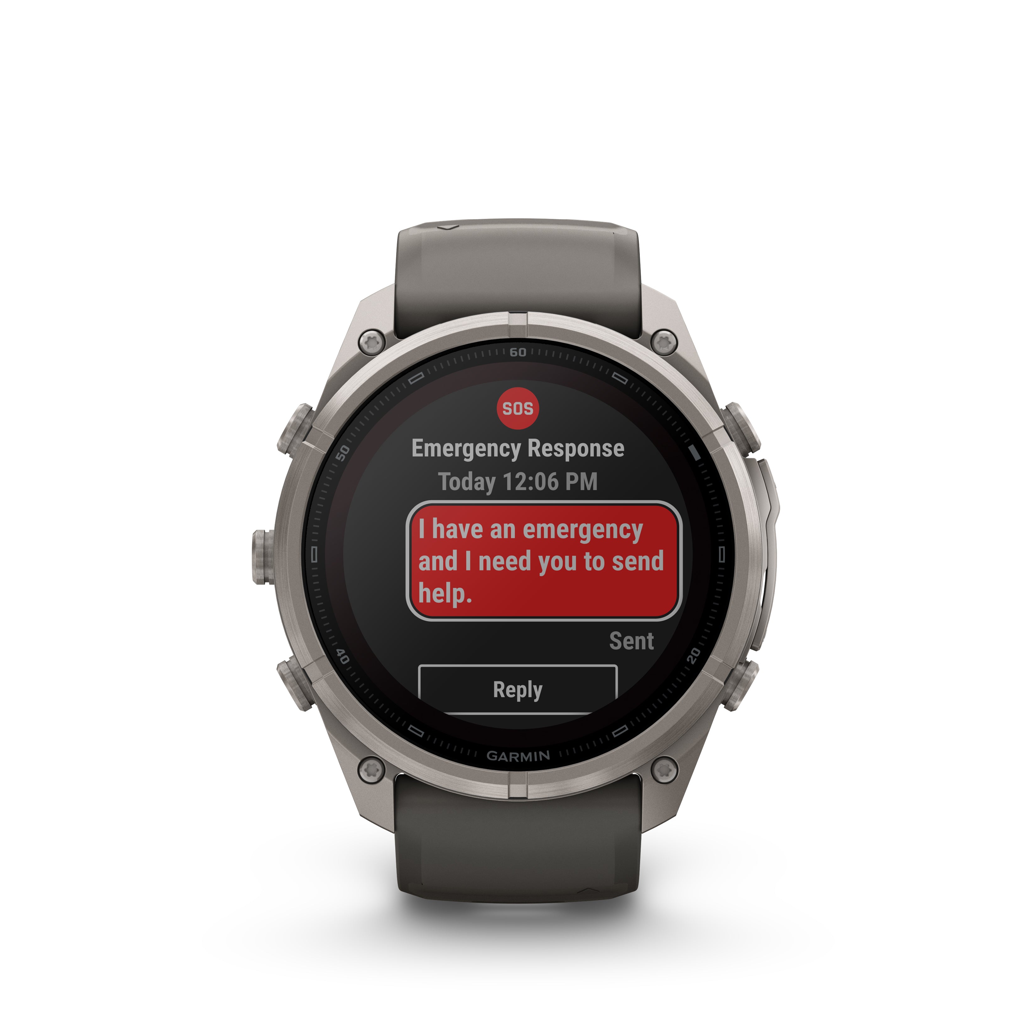 Fenix 9 Pro Solar LTE Titanium Grey Band Multisport Watch 51MM