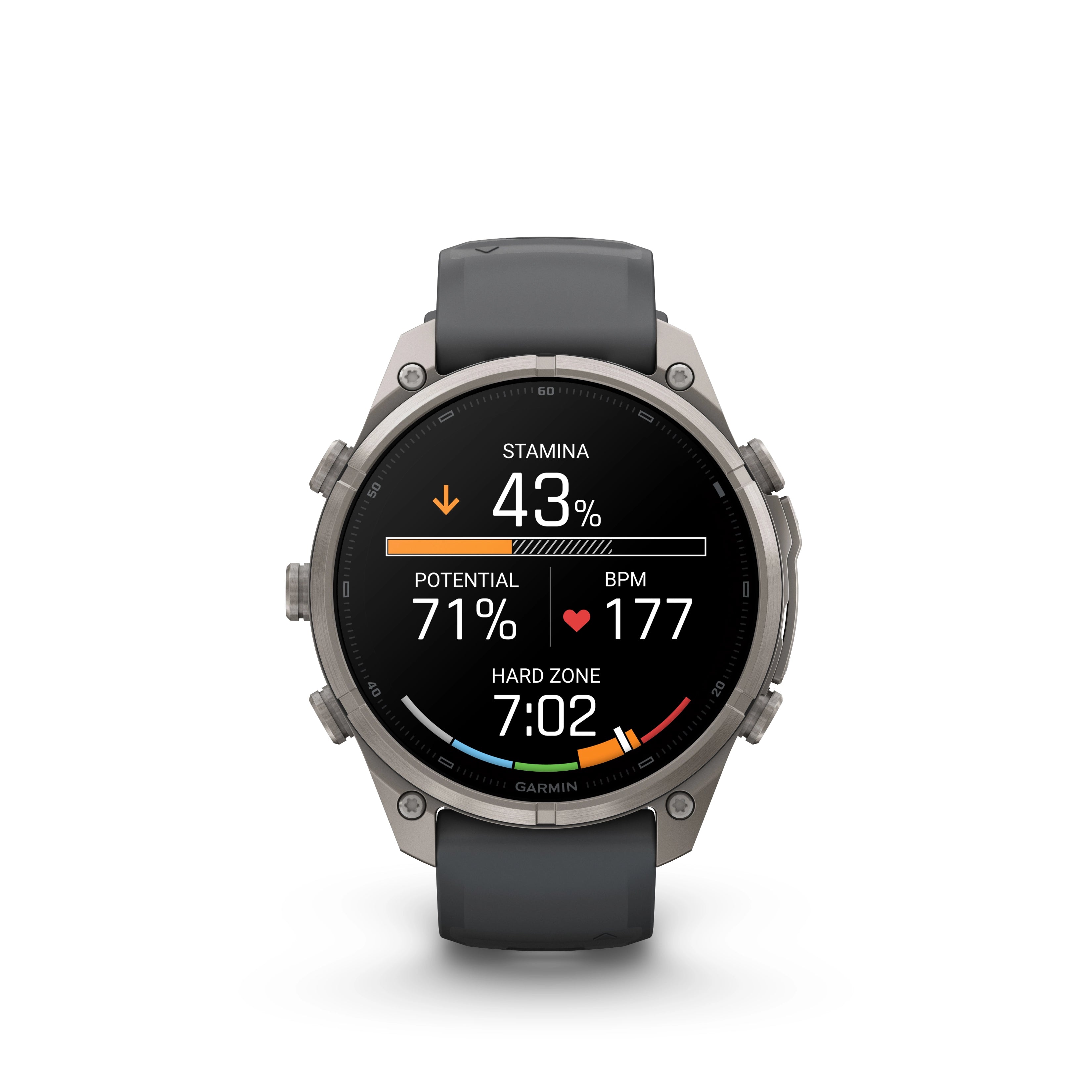 Fenix 9 Pro Amoled Titanium With Graphite Black Band 47 MM