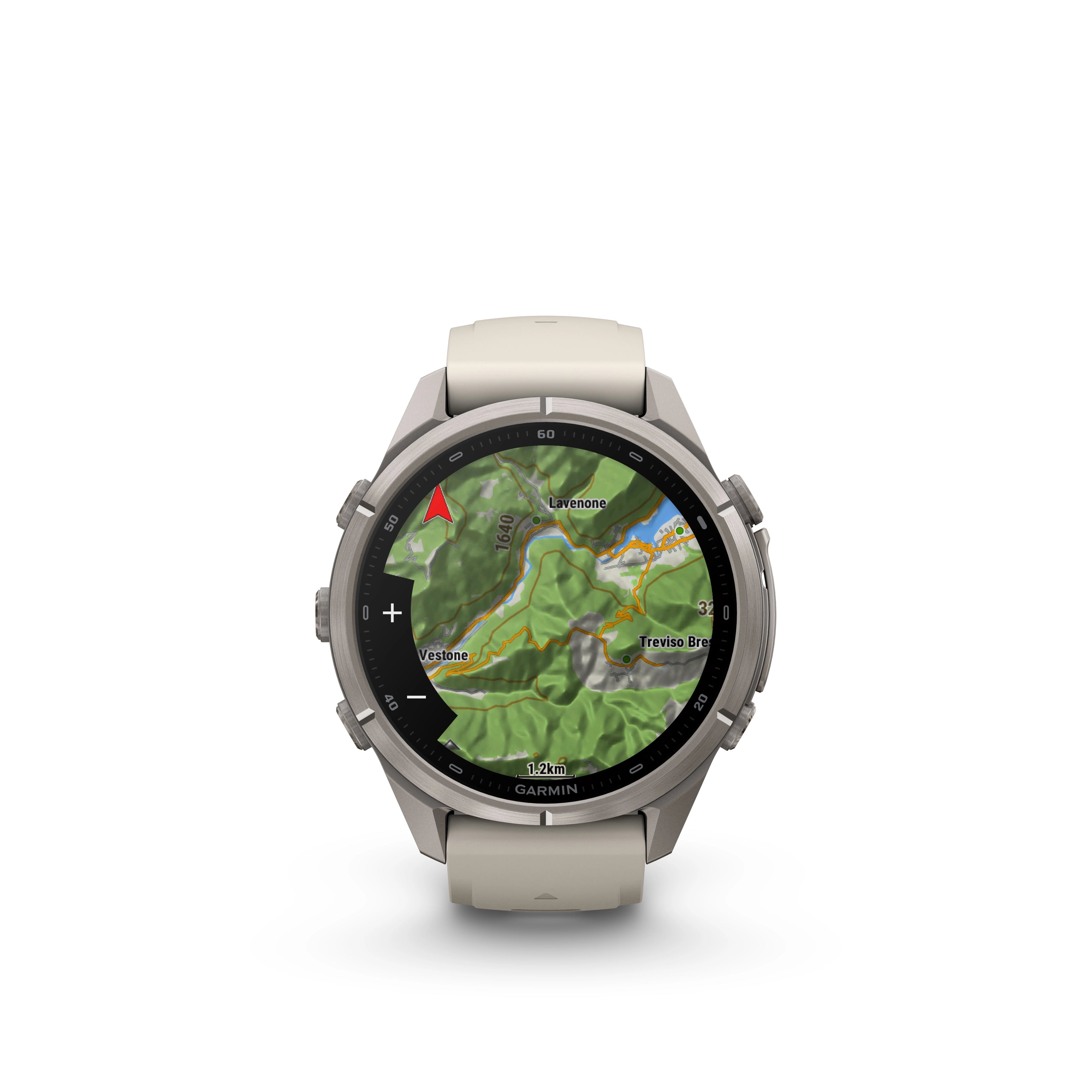 Fenix 9 Pro Amoled LTE Titanium With Fog Grey Band 43 MM