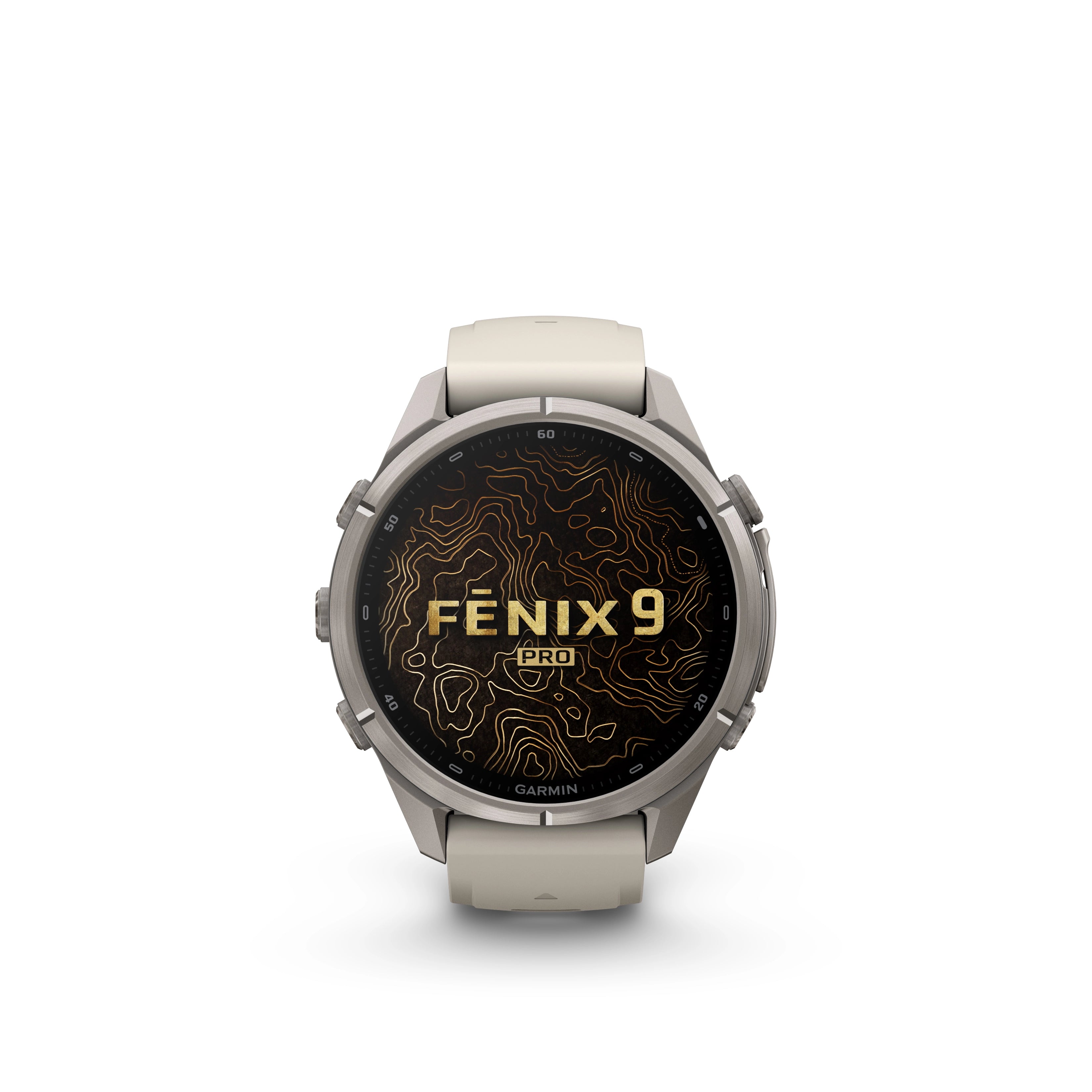 Fenix 9 Pro Amoled LTE Titanium With Fog Grey Band 43 MM