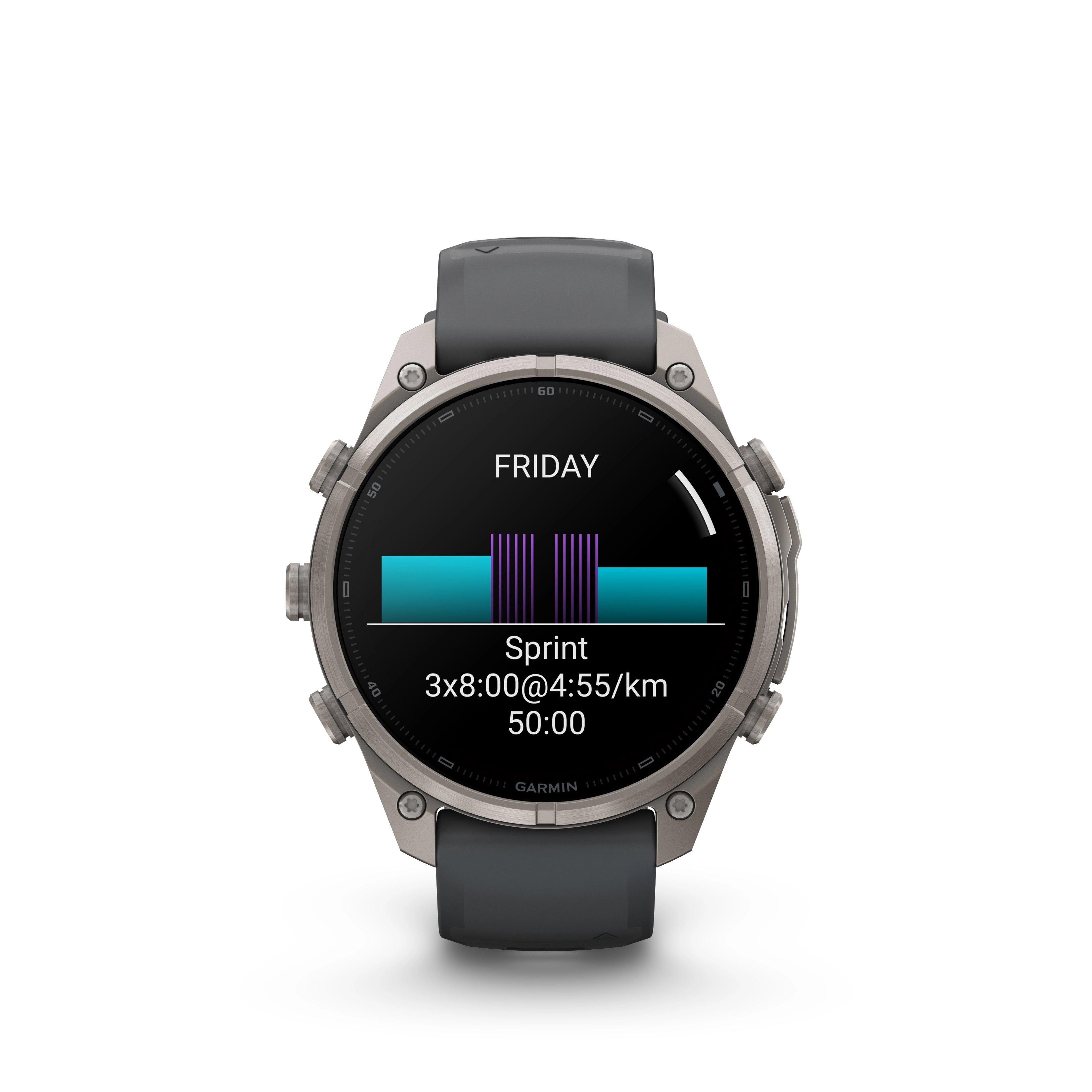 Fenix 9 Pro Amoled Titanium With Graphite Black Band 47 MM