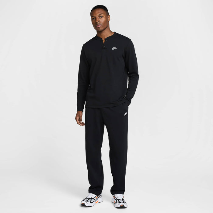 Mens Sportswear Club French Terry Open Hem Pant