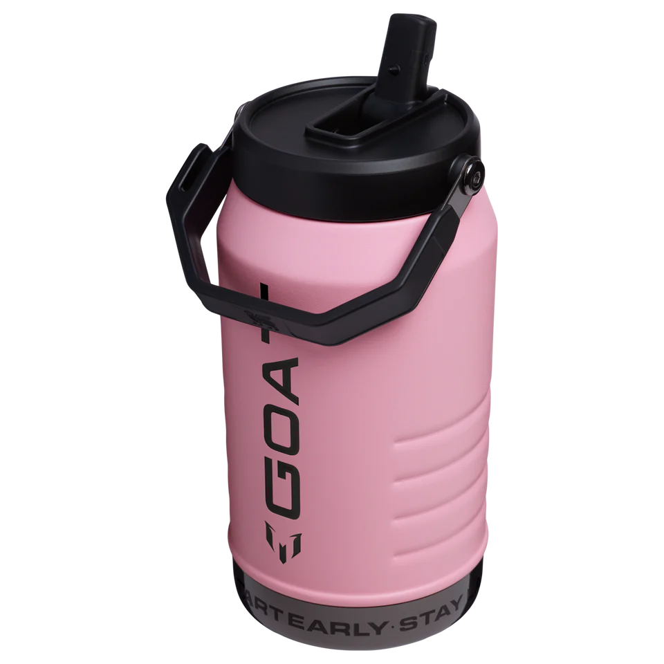Messi x Flipstraw 2.0 Goat Pink 64 Ounce Water Jug