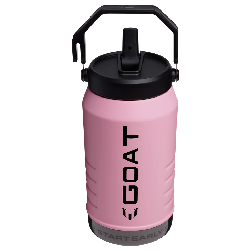 Messi x Flipstraw 2.0 Goat Pink 64 Ounce Water Jug