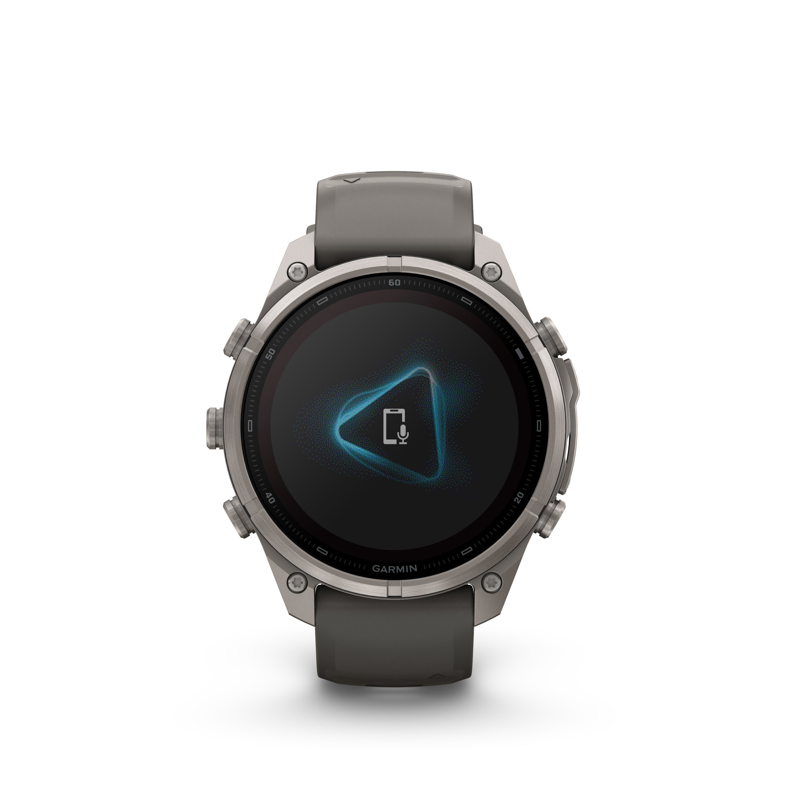 Fenix 9 Pro Solar LTE Titanium Grey Band Multisport Watch 47MM