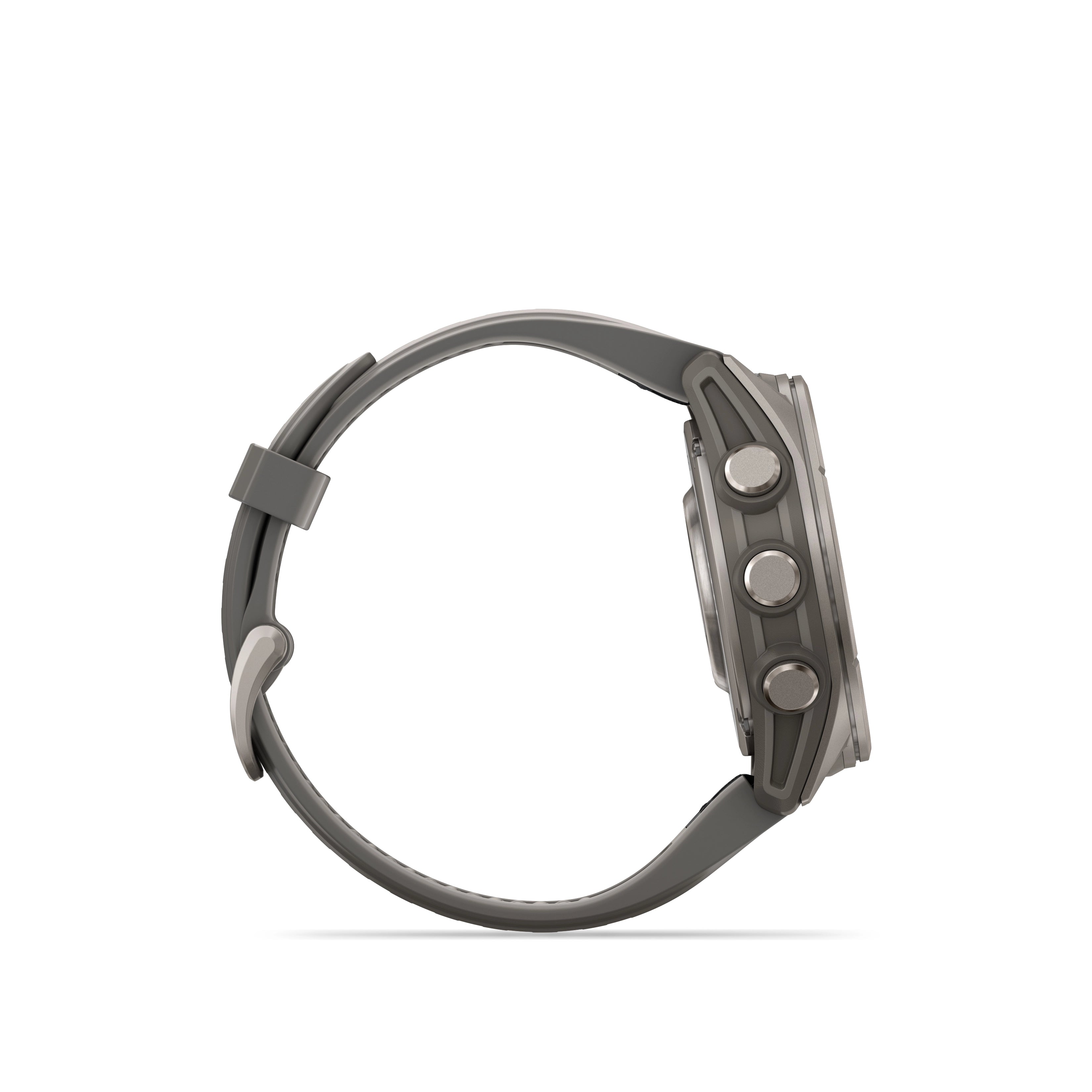 Fenix 9 Amoled Titanium With Pebble Grey Silicone Band 51 MM