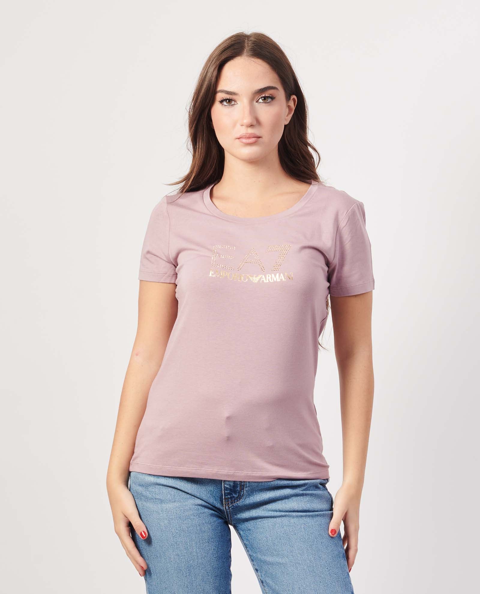 Womens Train Evolution Big Logo Short Sleeve T-Shirt