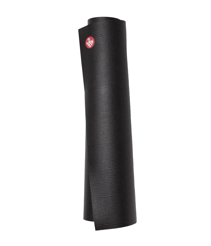 Pro Yoga Mat Black 71 Inch 6 Millimeter