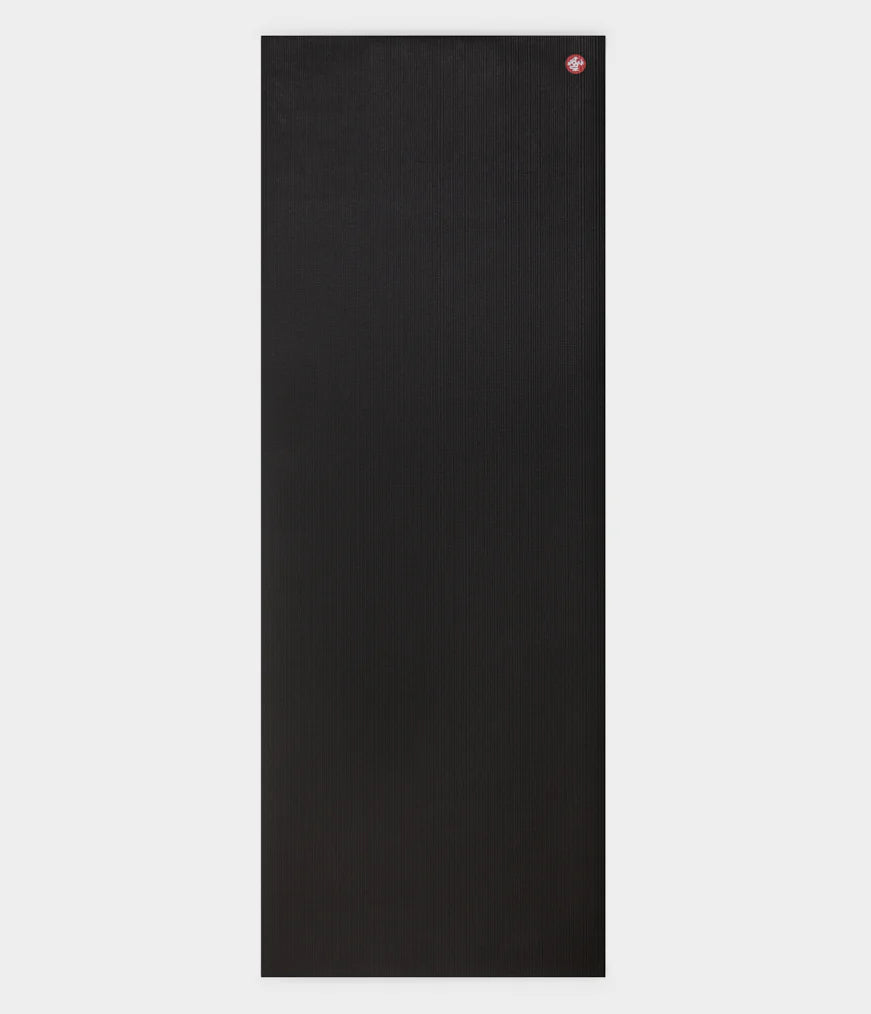 Pro Yoga Mat Black 71 Inch 6 Millimeter
