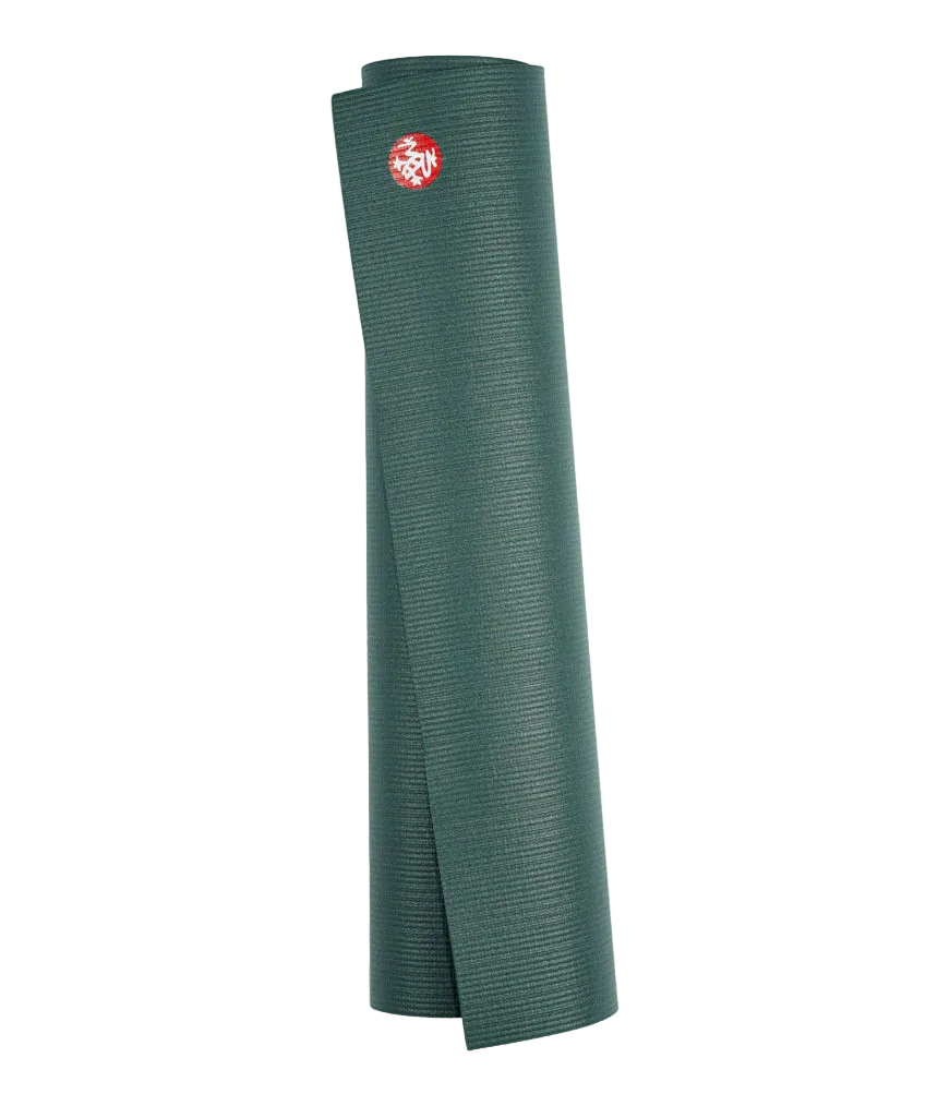 Pro Yoga Mat Black Sage 71 Inch 6 Millimeter