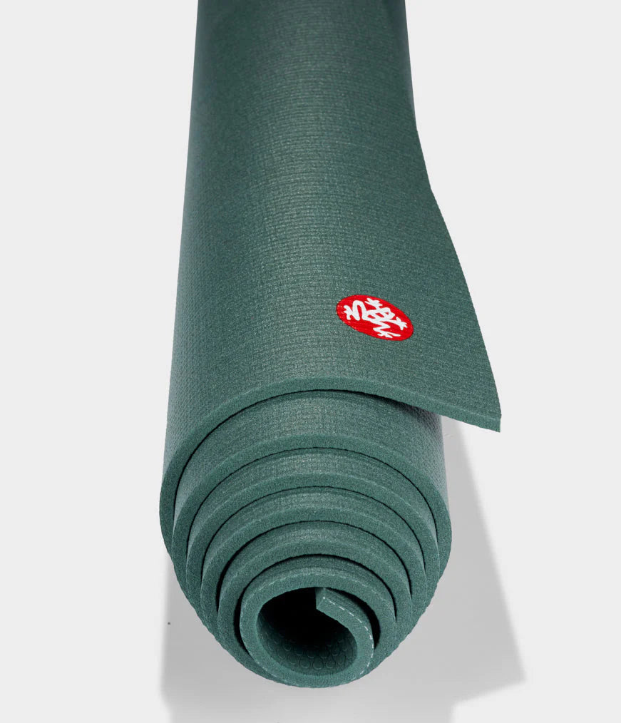 Pro Yoga Mat Black Sage 71 Inch 6 Millimeter