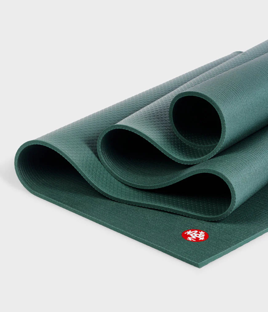 Pro Yoga Mat Black Sage 71 Inch 6 Millimeter