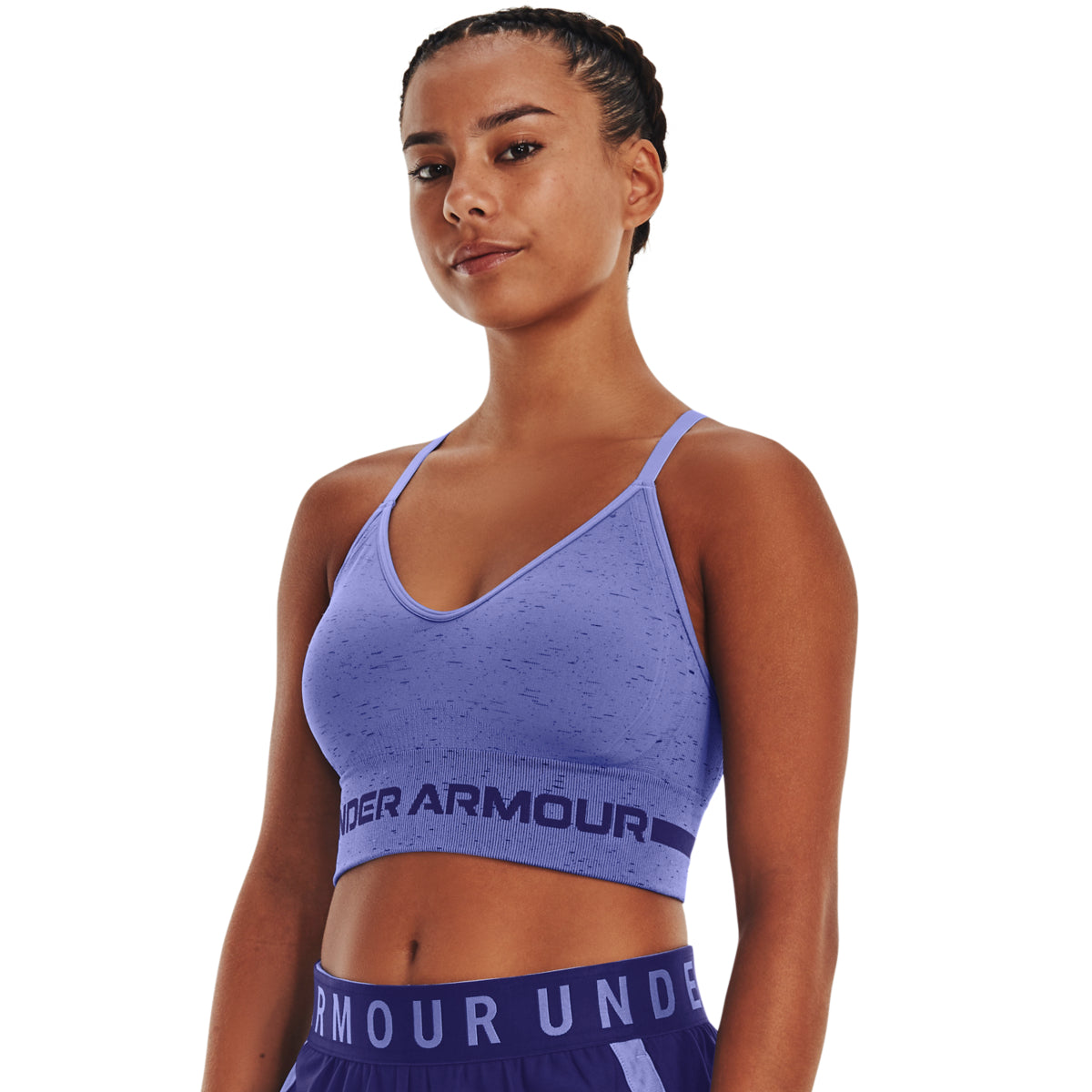 Womens Seamless Light Impact Sports Bra